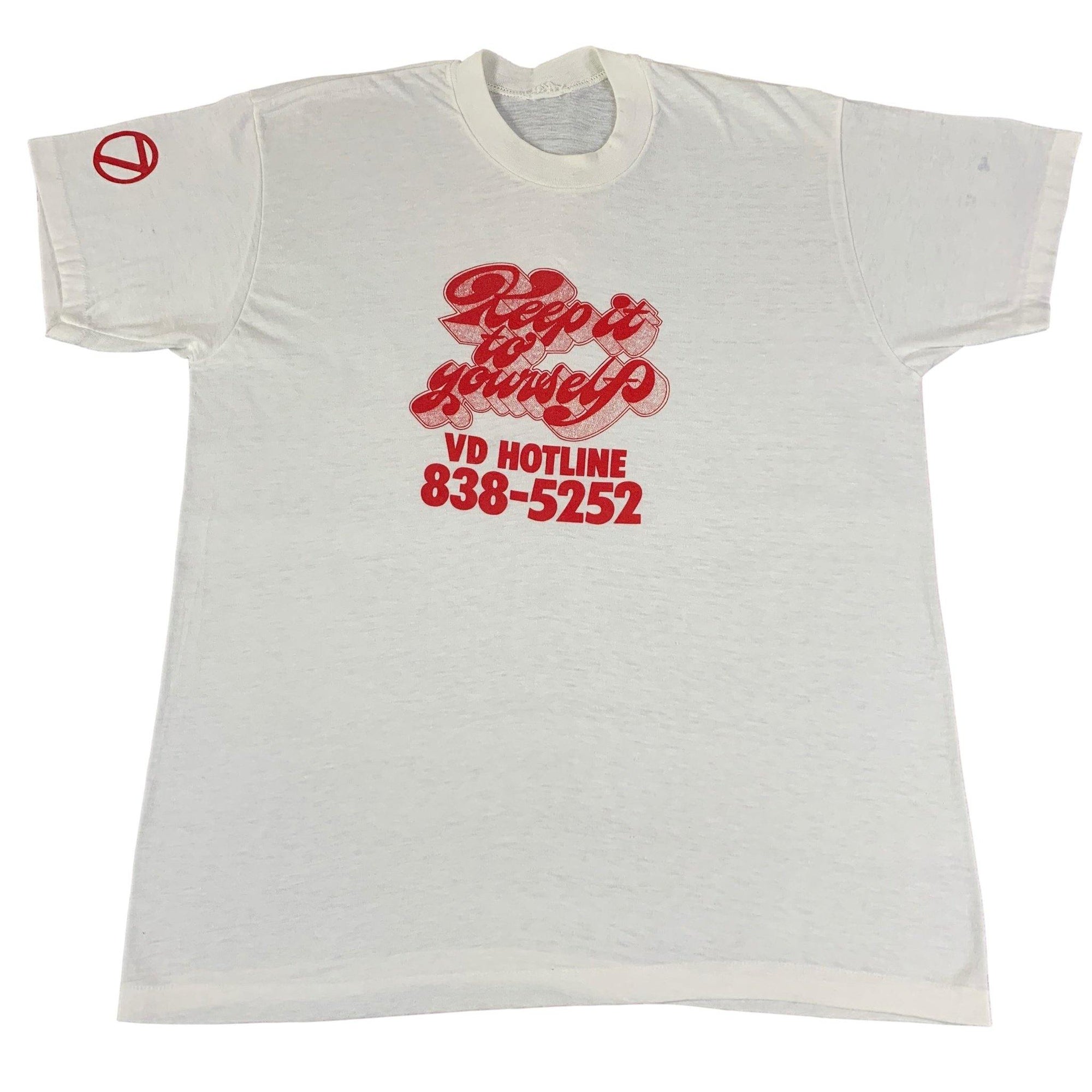 Vintage ABC "Venereal Disease Hotline" T-Shirt - jointcustodydc