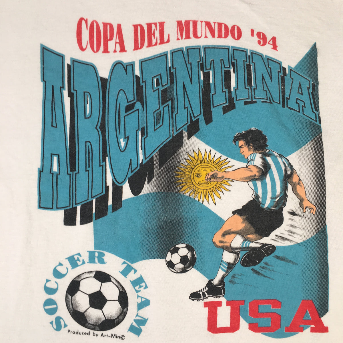 Vintage Argentina &quot;Copa Del Mundo&quot; T-Shirt - jointcustodydc