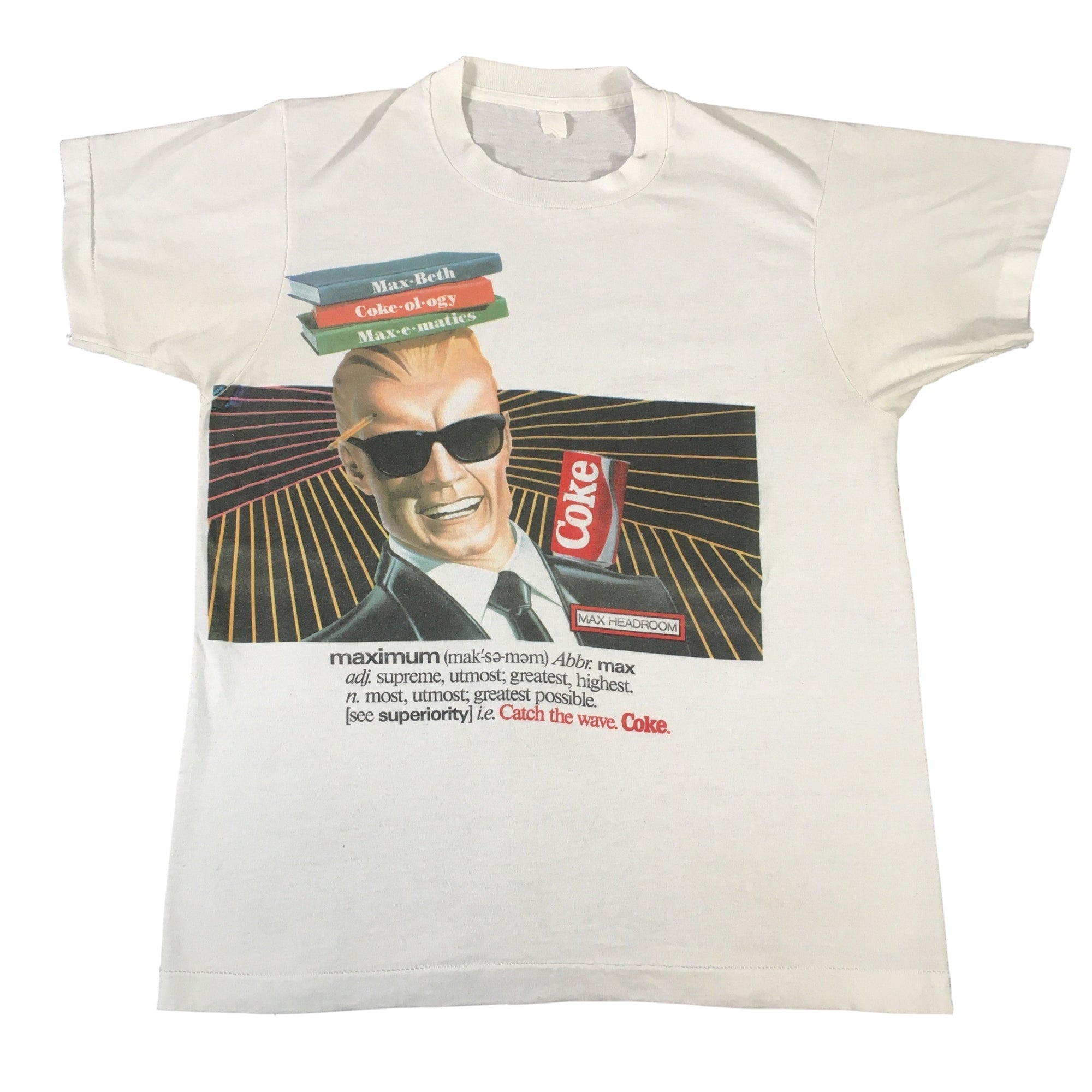 Vintage Max Headroom "Coke" T-Shirt - jointcustodydc