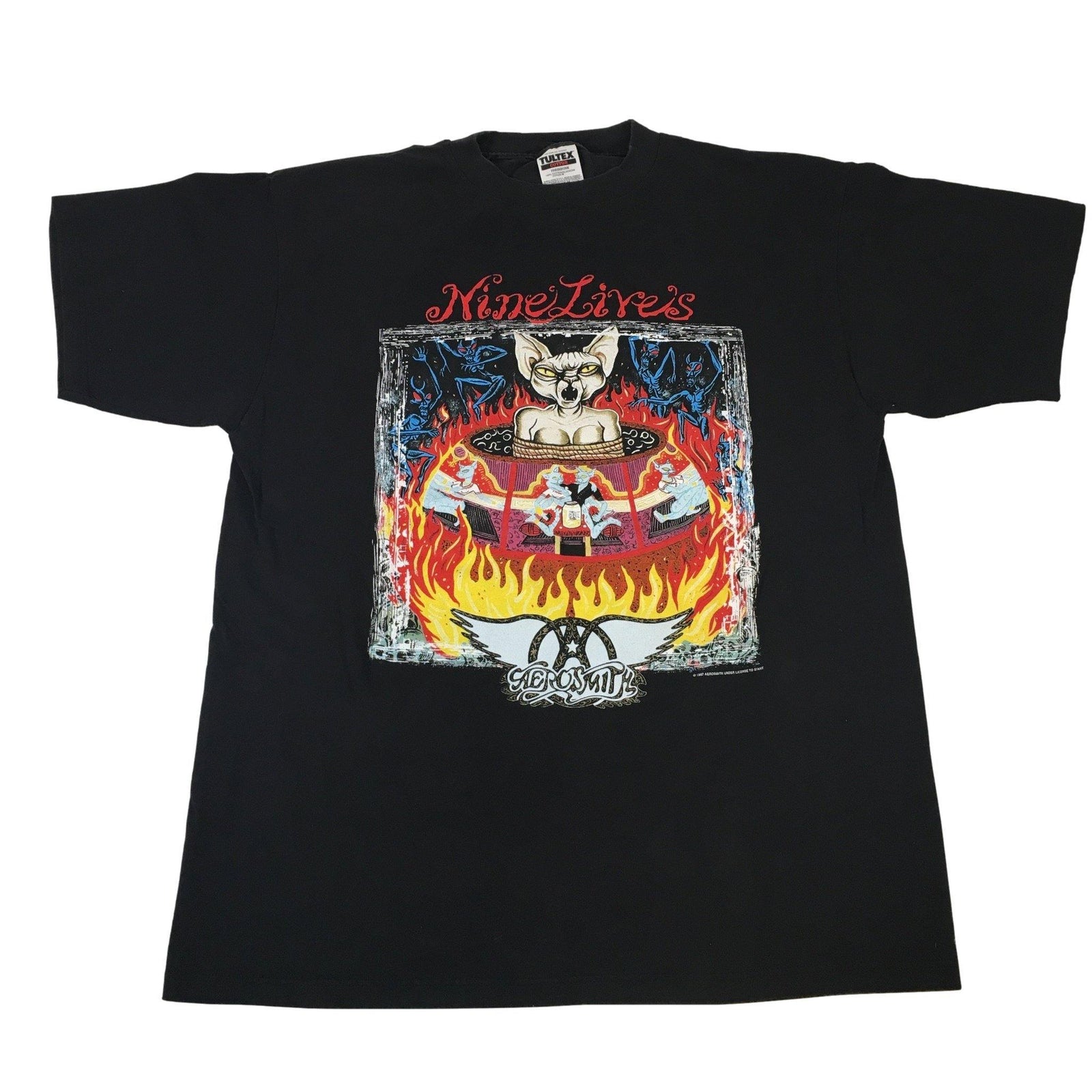 Vintage Aerosmith "Nine Lives" T-Shirt - jointcustodydc