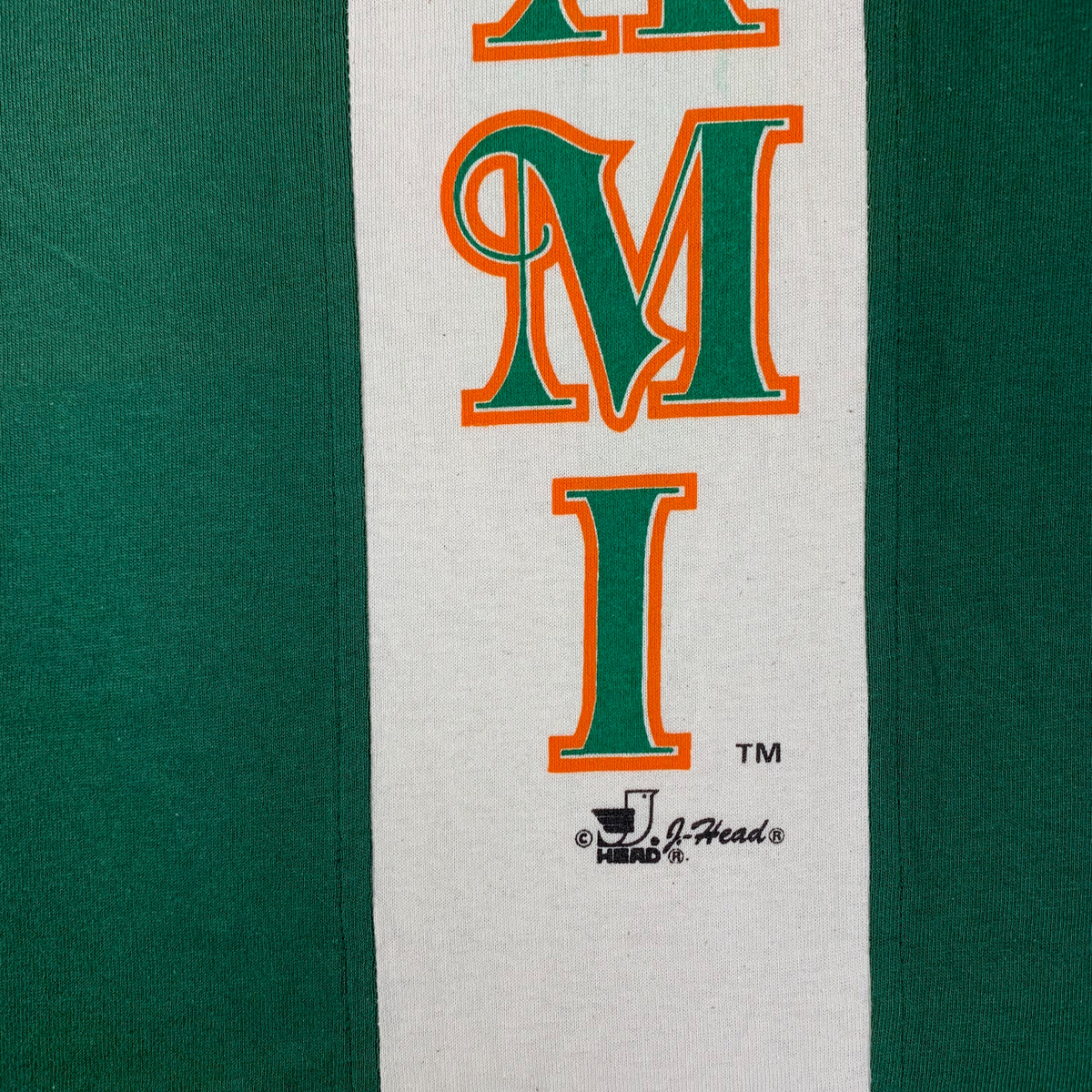 Vintage University Of Miami &quot;Hurricanes&quot; T-Shirt - jointcustodydc