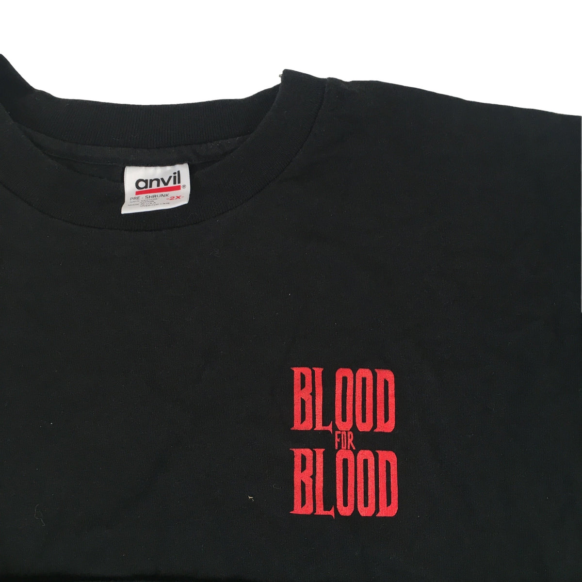 Vintage Blood For Blood &quot;Spit My Last Breath&quot; T-Shirt - jointcustodydc