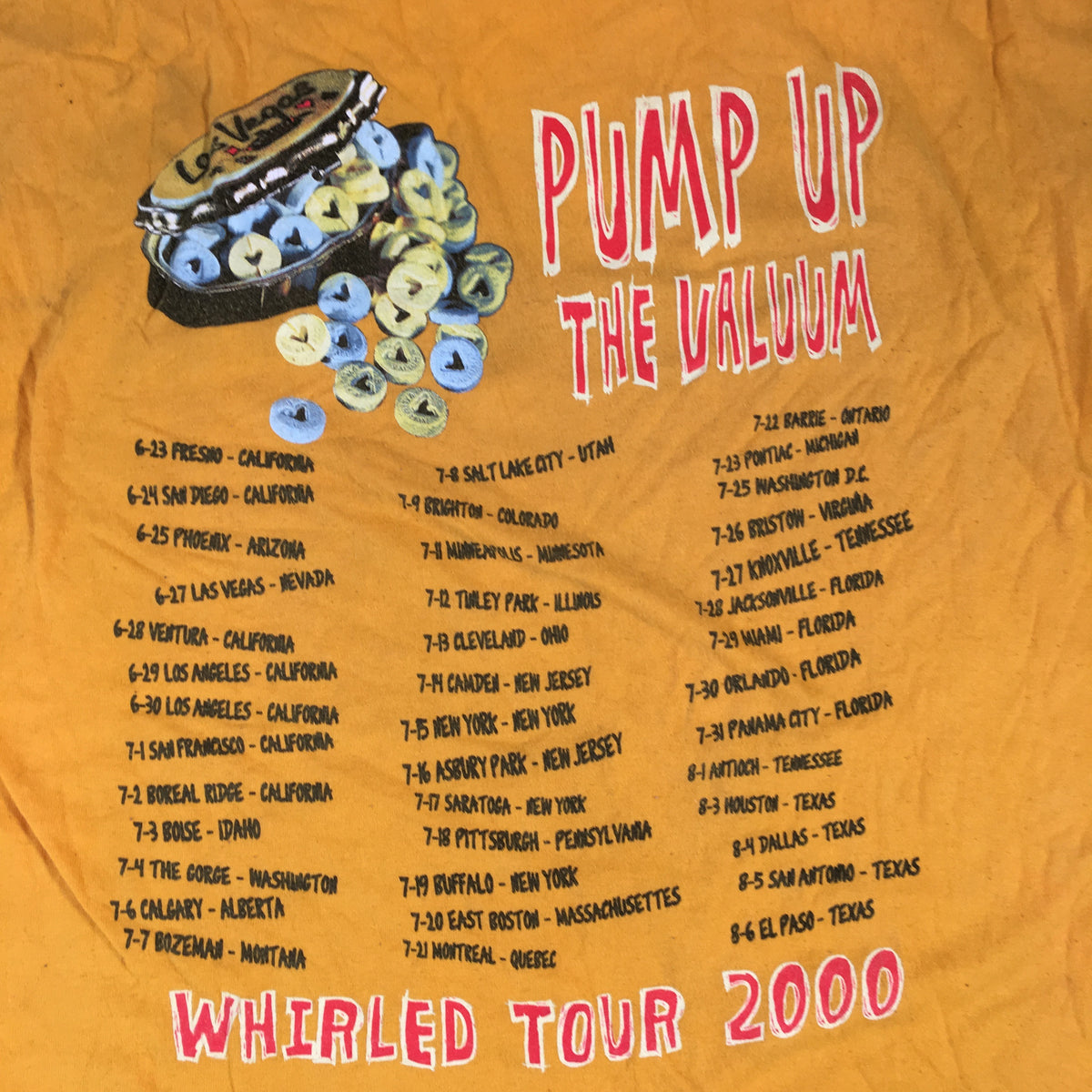 Vintage NOFX &quot;Pump Up The Valuum&quot; T-Shirt - jointcustodydc