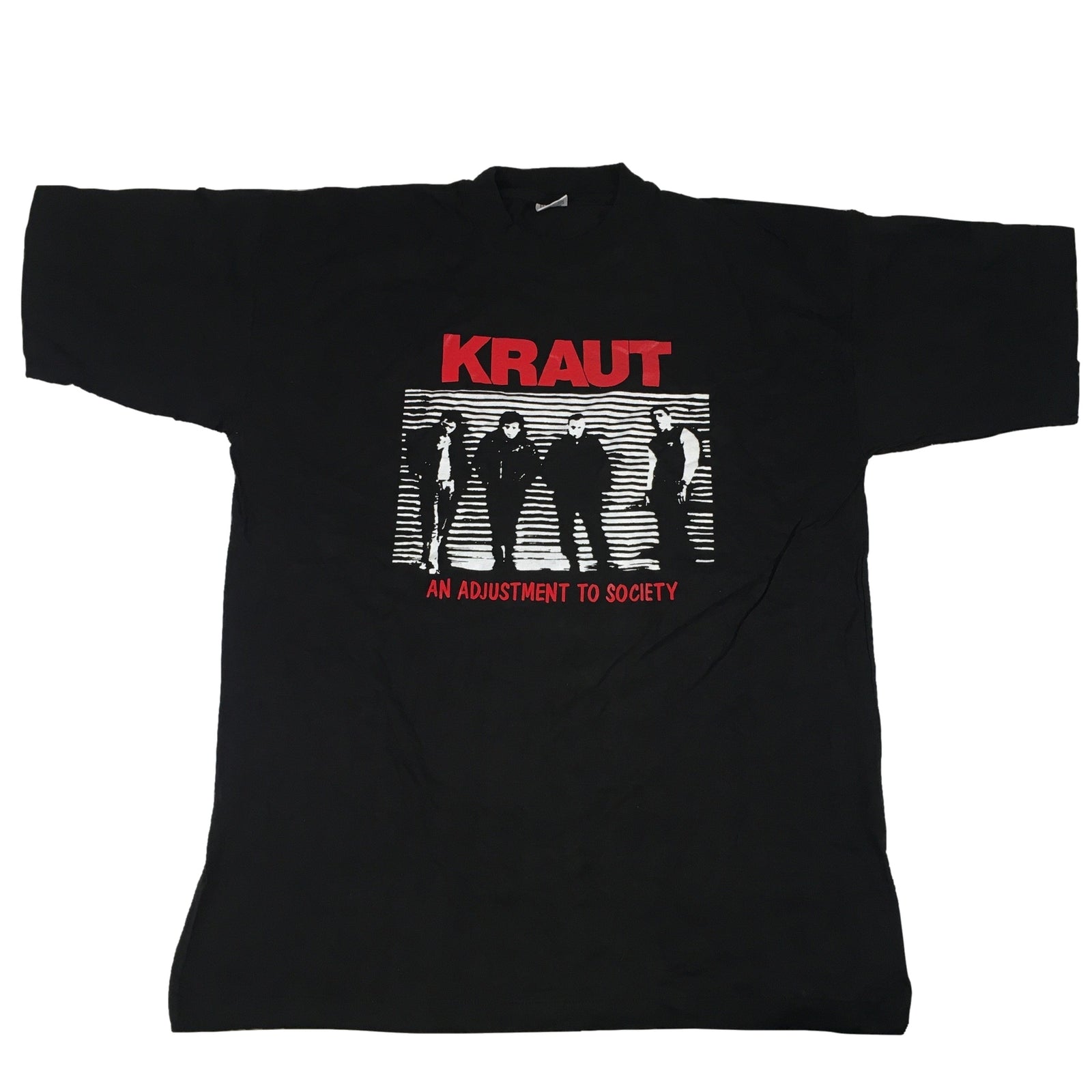 Vintage Kraut "An Adjustment To Society" T-Shirt - jointcustodydc
