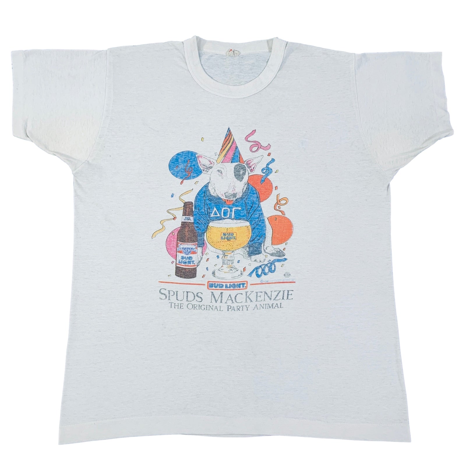 Vintage Spuds Mackenzie "The Original Party Animal" T-Shirt - jointcustodydc