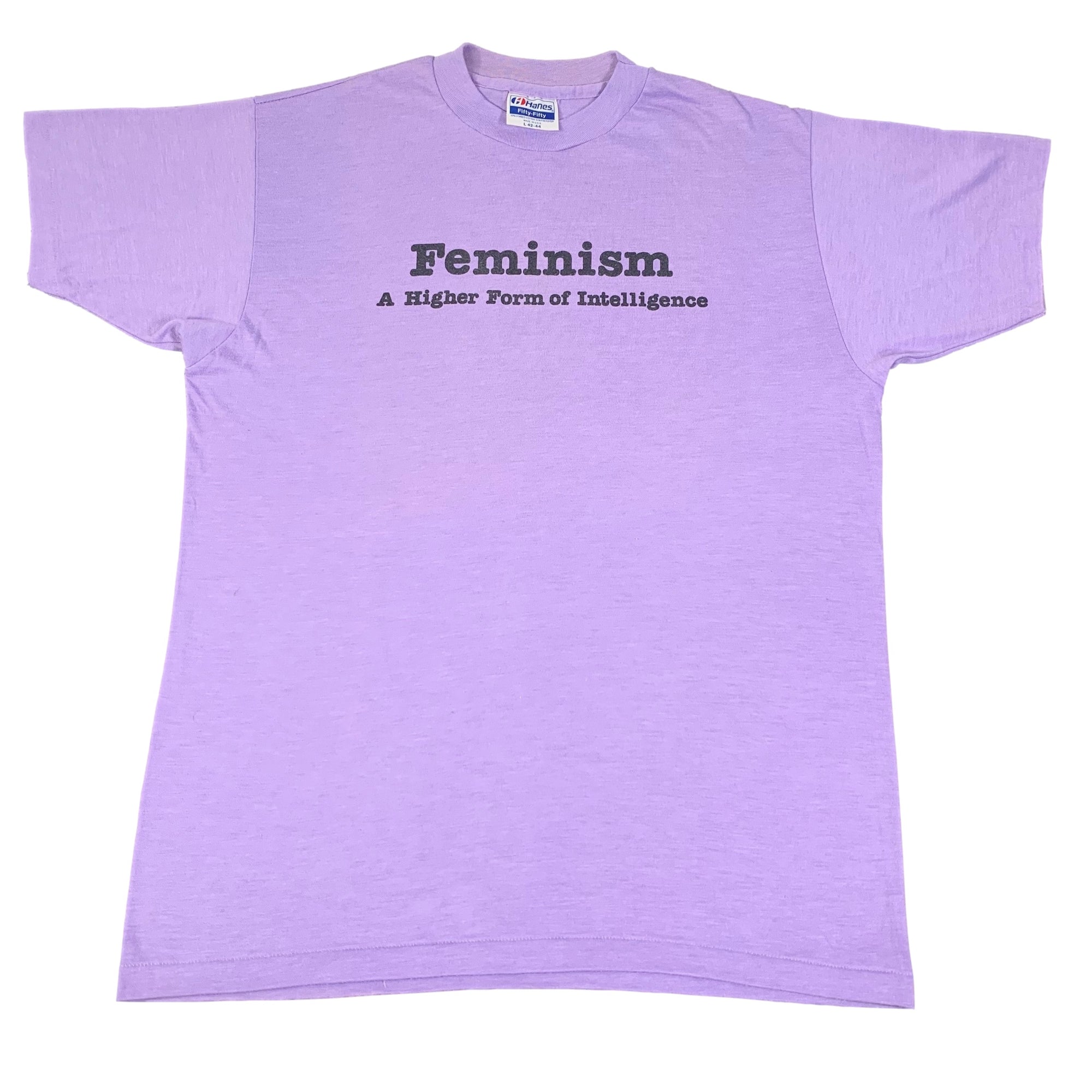 Vintage Feminism "Higher Form Of Intelligence" T-Shirt - jointcustodydc