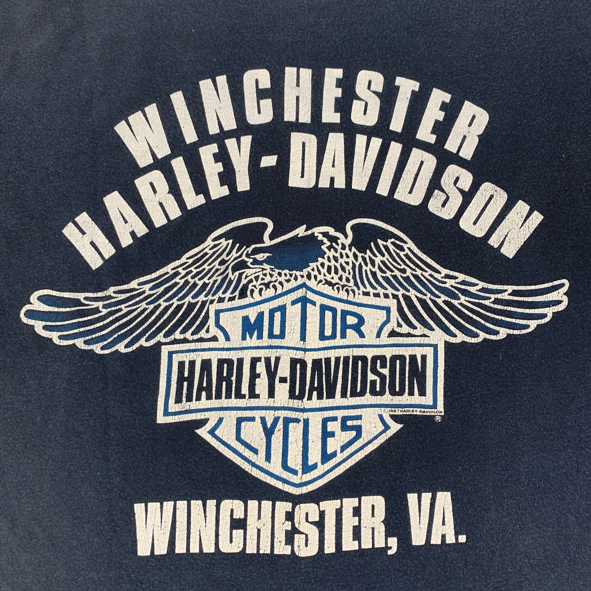 Vintage Harley-Davidson &quot;Winchester, VA&quot; T-Shirt - jointcustodydc
