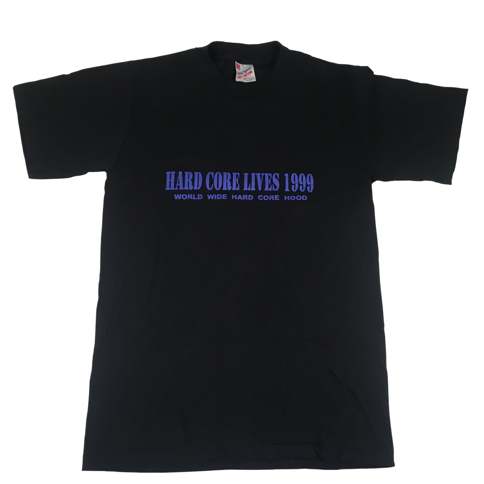 Vintage Hard Core Ball 4 "World Wide Hard Core Hood 1999" T-Shirt - jointcustodydc