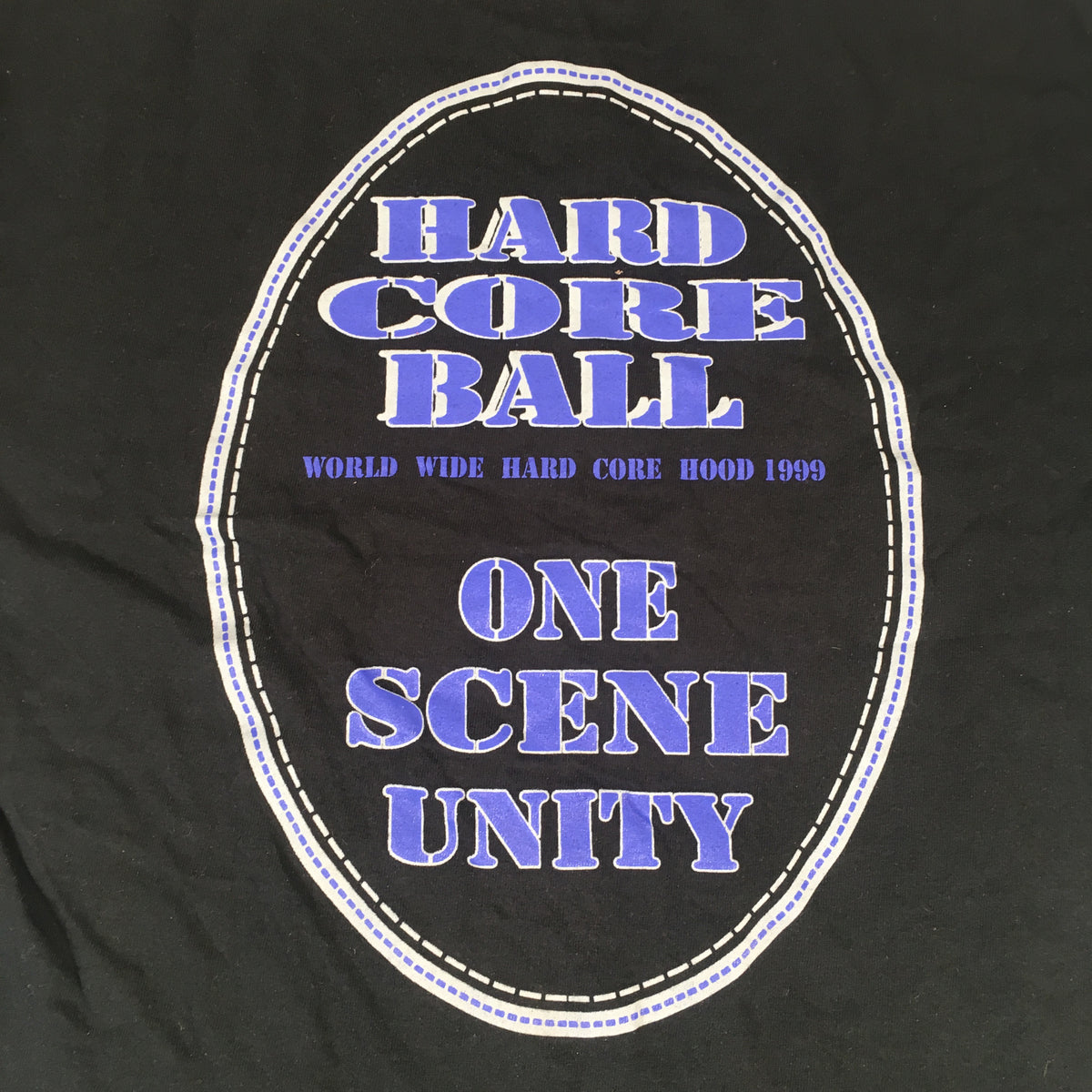 Vintage Hard Core Ball 4 &quot;World Wide Hard Core Hood 1999&quot; T-Shirt - jointcustodydc