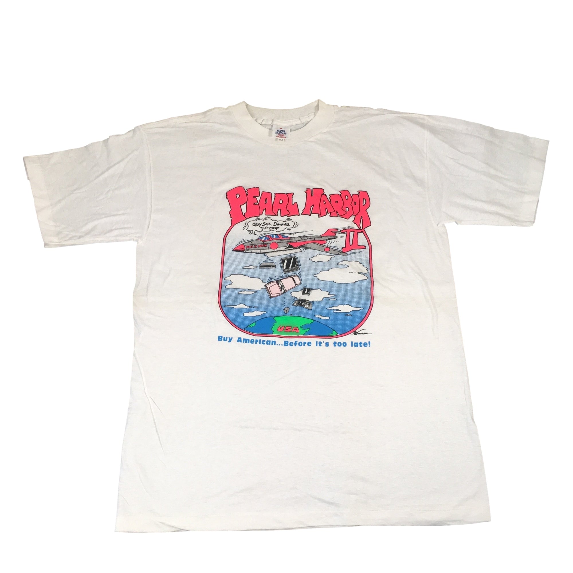 Vintage Pearl Harbor II "Buy American" T-Shirt - jointcustodydc