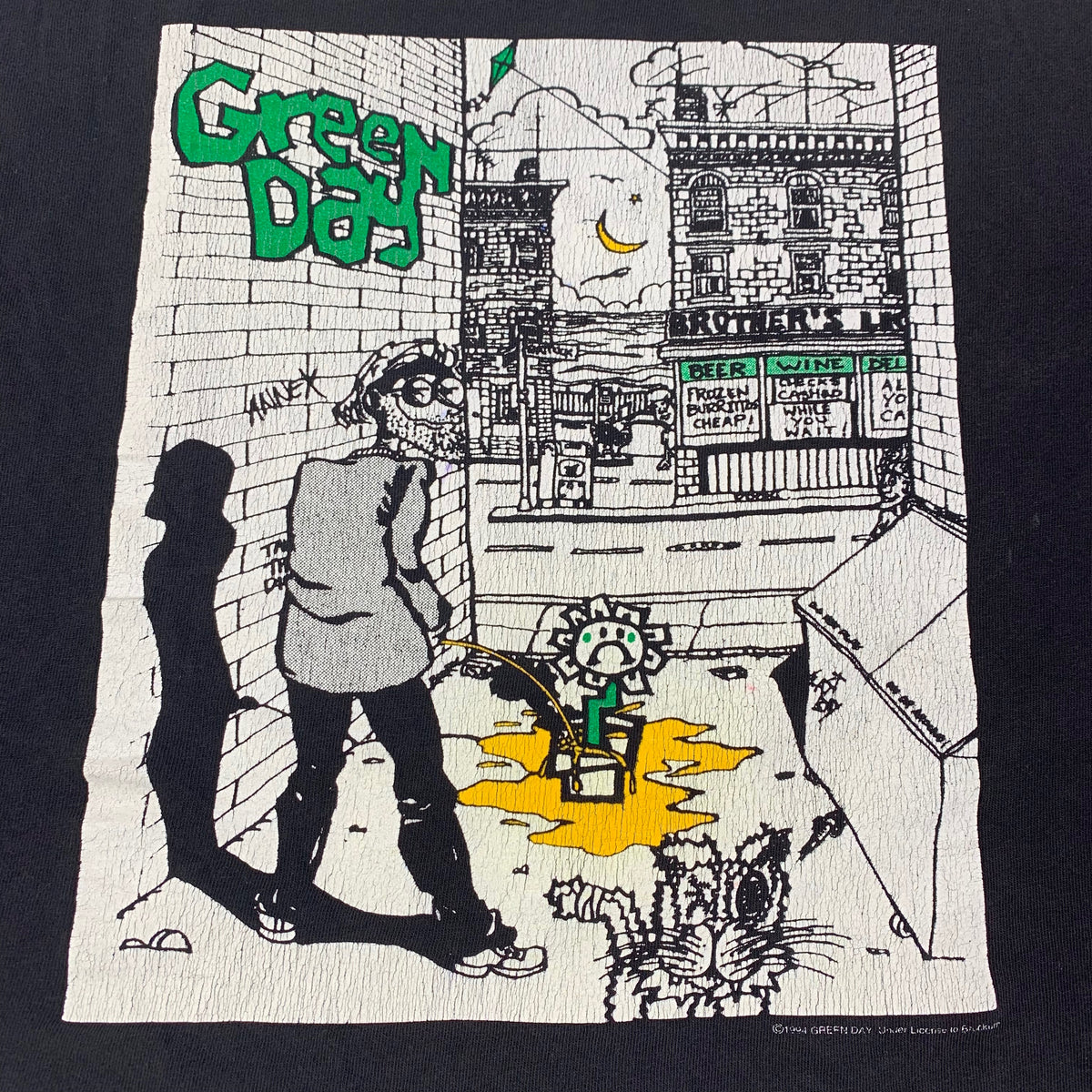 Vintage Green Day &quot;Dookie Tour&quot; T-Shirt - jointcustodydc
