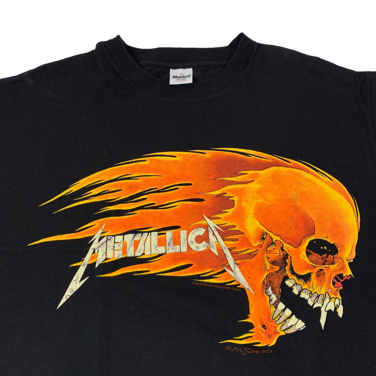 Vintage Metallica &quot;Pushead&quot; T-Shirt - jointcustodydc