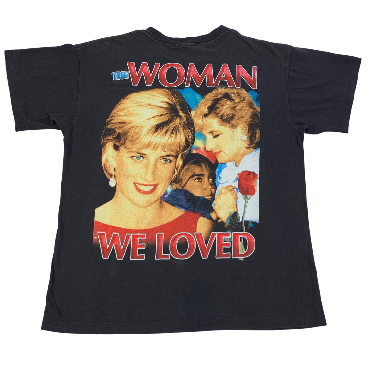 Vintage Princess Diana &quot;The Woman We Loved&quot; T-Shirt - jointcustodydc