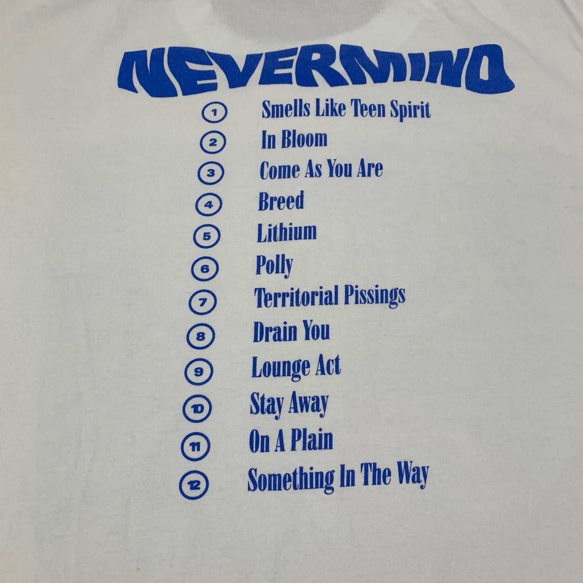 Vintage Nirvana &quot;Nevermind&quot; T-Shirt - jointcustodydc