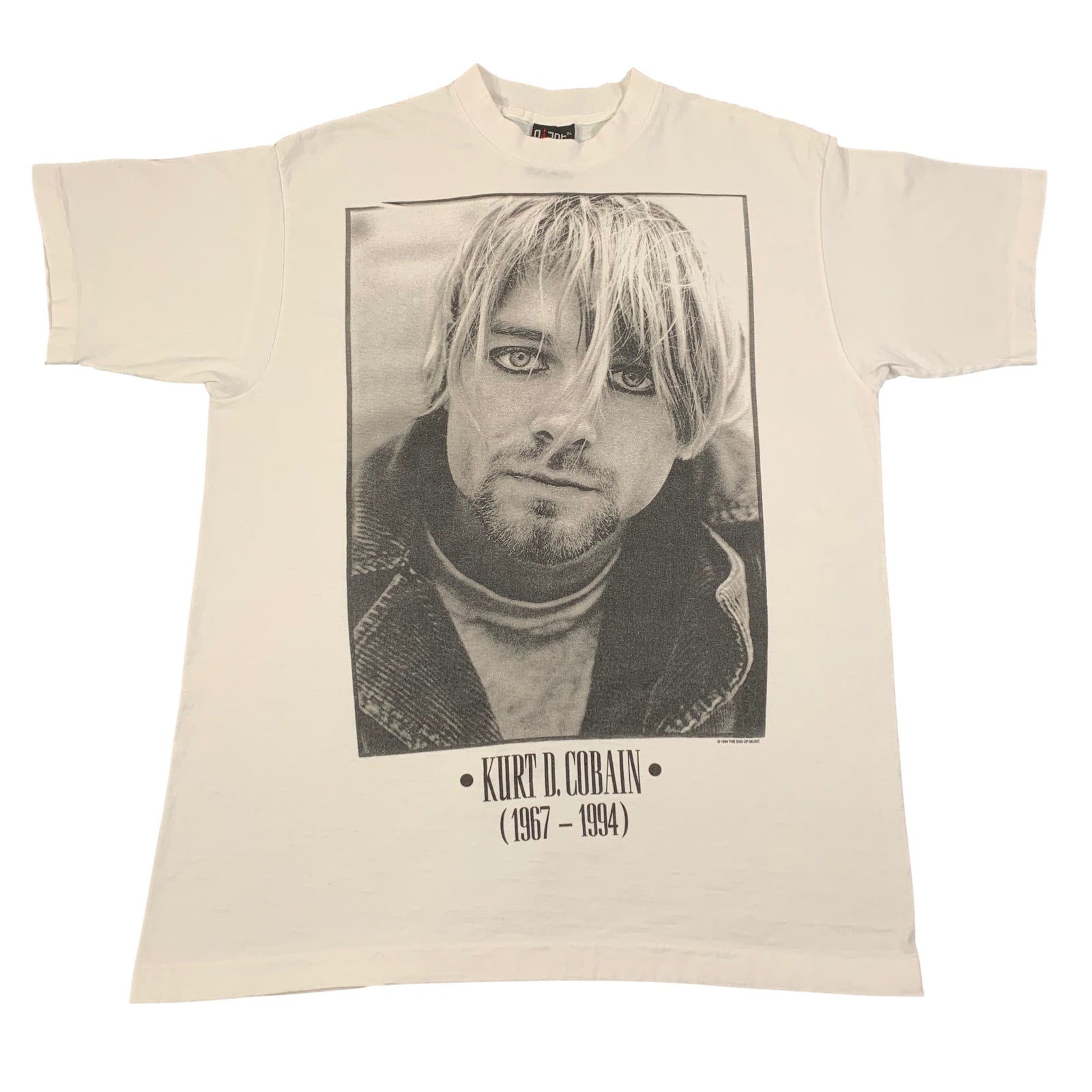 Vintage Nirvana Kurt D. Cobain "Memorial" T-Shirt - jointcustodydc