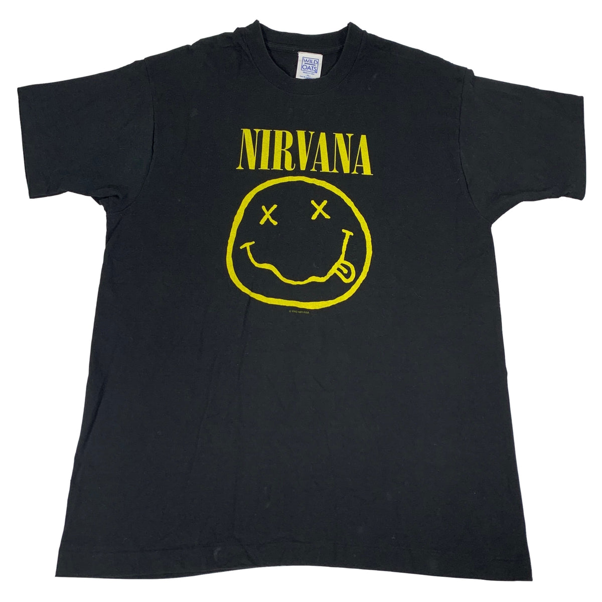 Vintage Nirvana &quot;Smiley Face&quot; T-Shirt - jointcustodydc