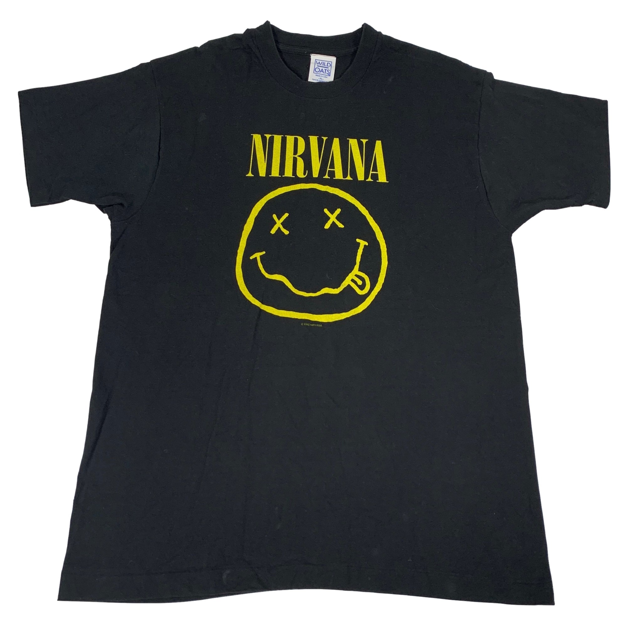 Vintage Nirvana "Smiley Face" T-Shirt - jointcustodydc
