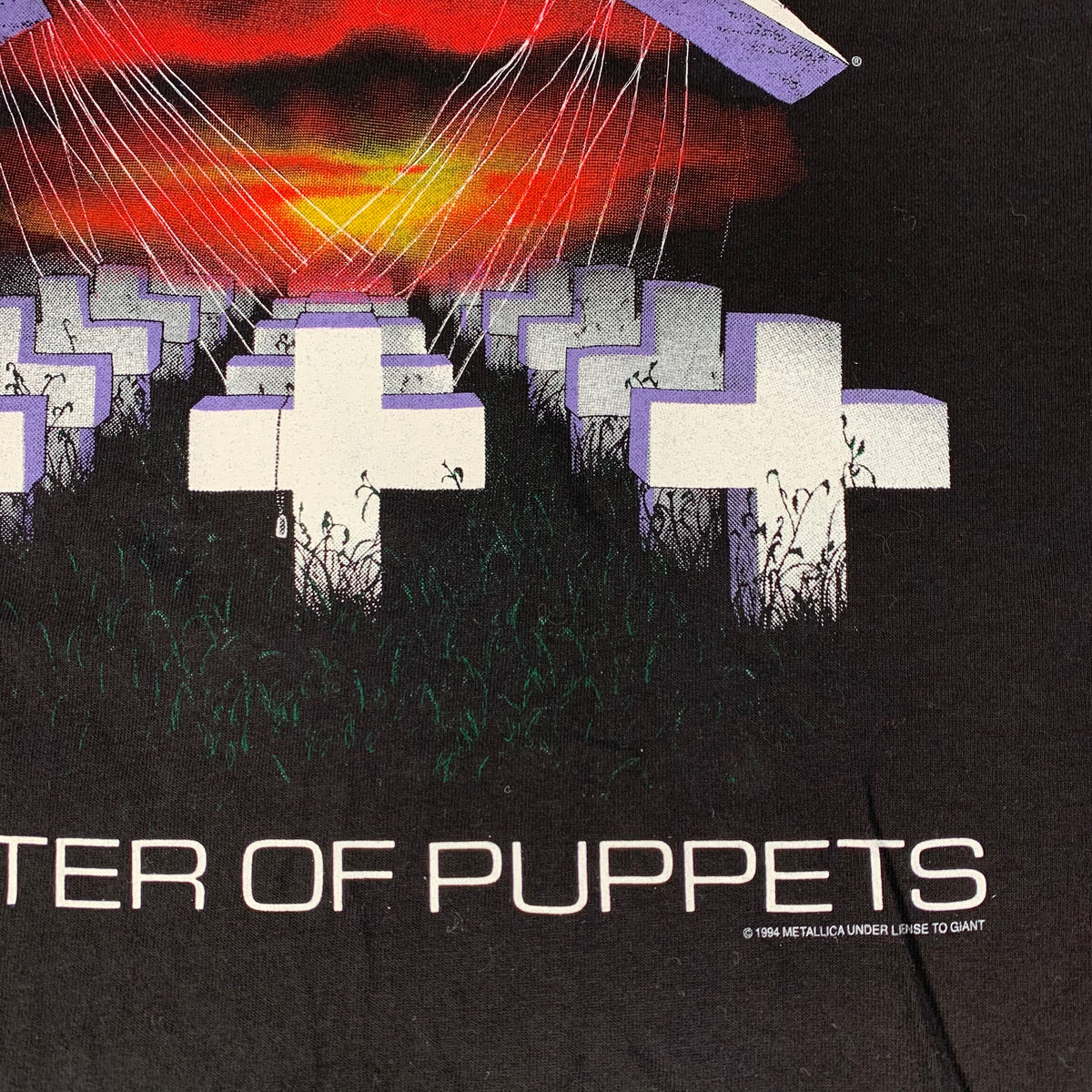 Vintage Metallica &quot;Master Of Puppets&quot; T-Shirt - jointcustodydc