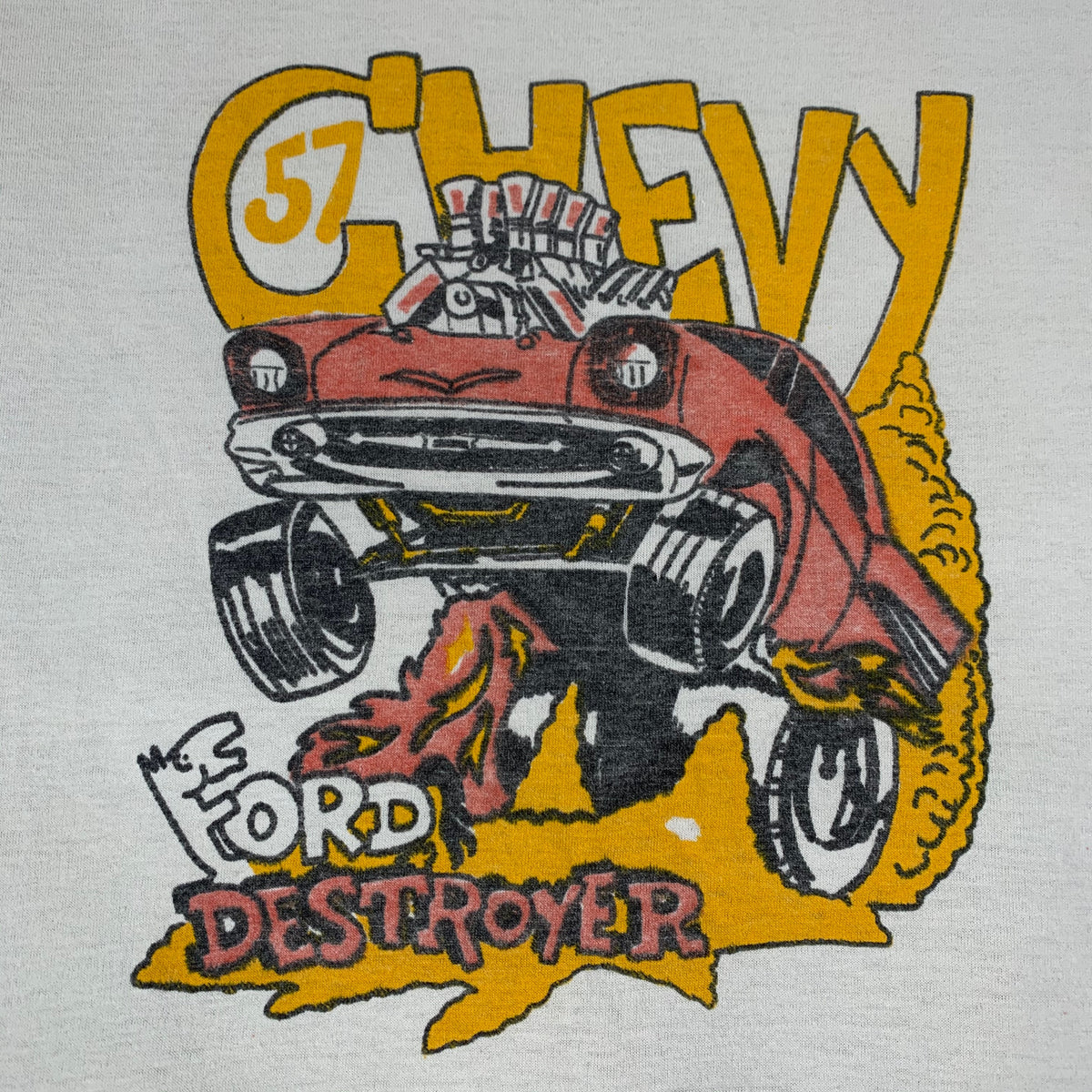 Vintage Chevy &quot;Ford Destroyer&quot; T-Shirt - jointcustodydc