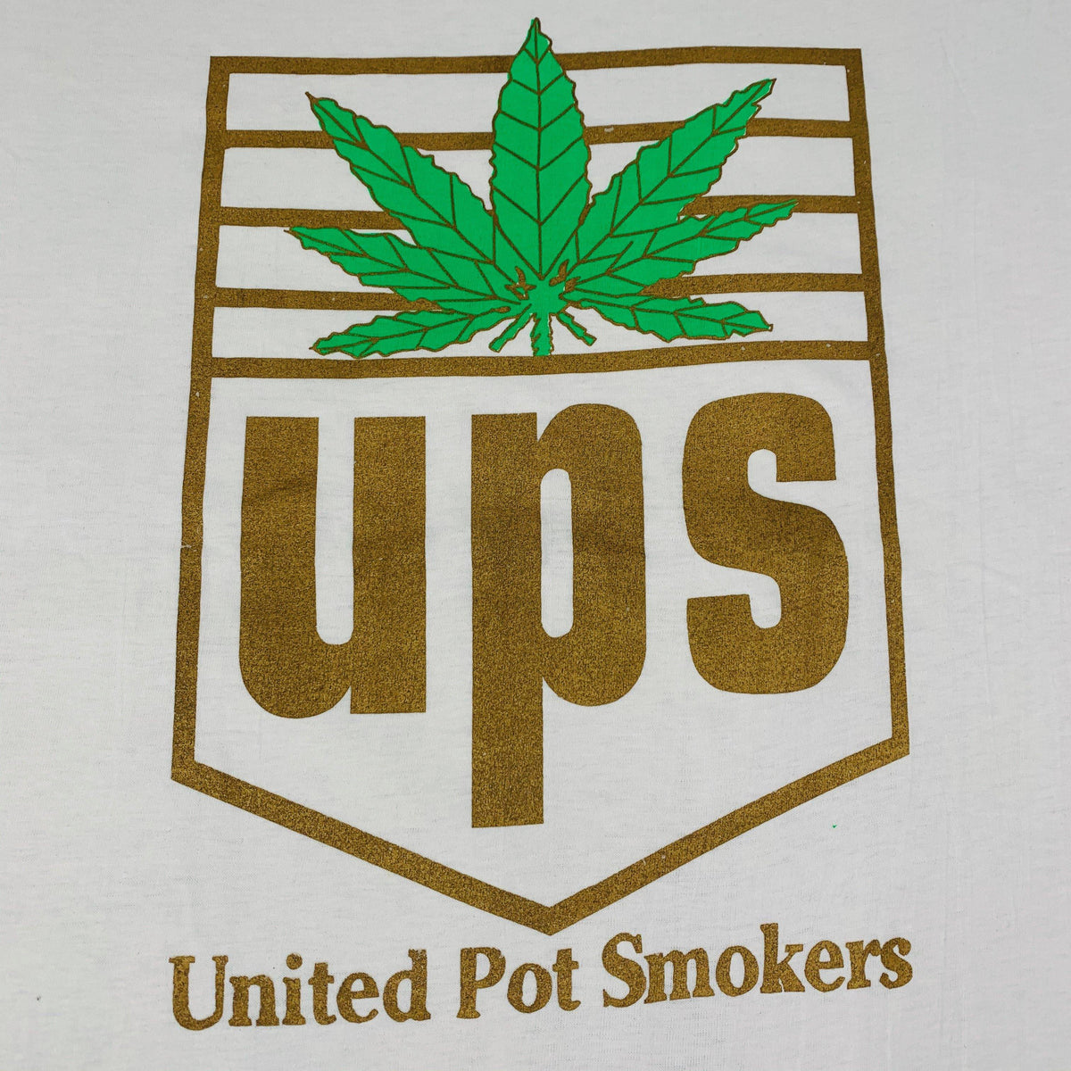 Vintage UPS &quot;United Pot Smokers&quot; T-Shirt - jointcustodydc