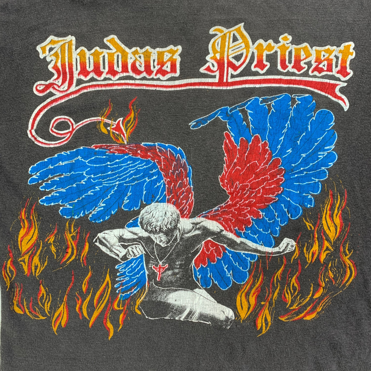 Vintage Judas Priest &quot;Sad Wings Of Destiny&quot; T-Shirt - jointcustodydc