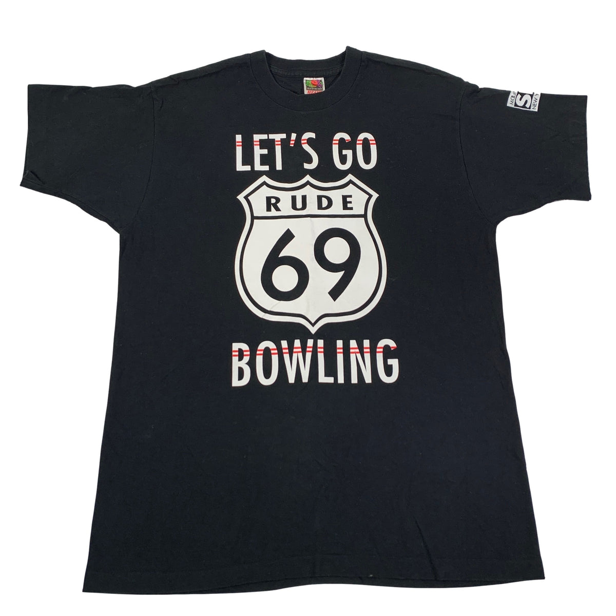 Vintage Let&#39;s Go Bowling &quot;Rude 69&quot; T-Shirt - jointcustodydc