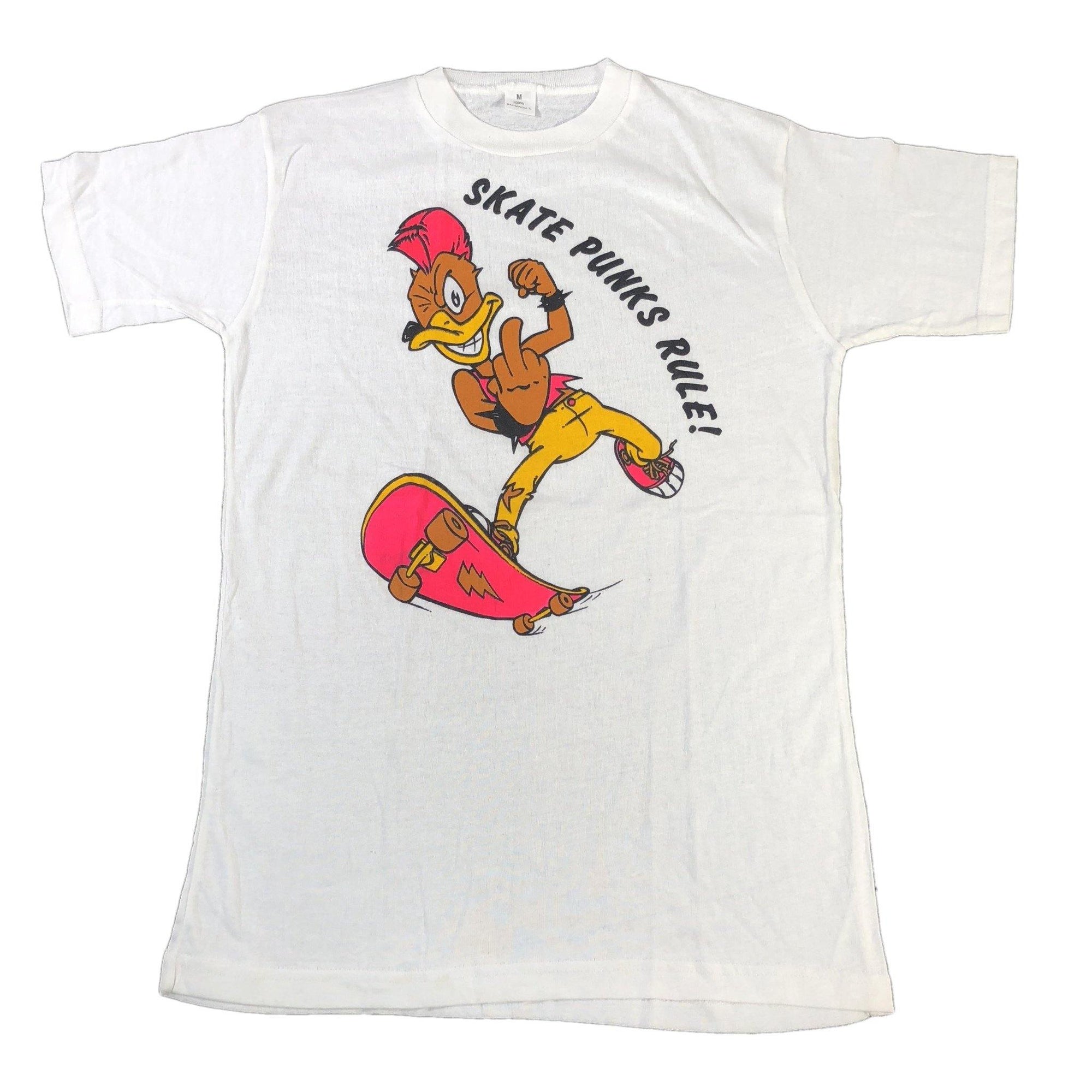 Vintage Thrashin' Duck "Skate Punks Rule" T-Shirt - jointcustodydc