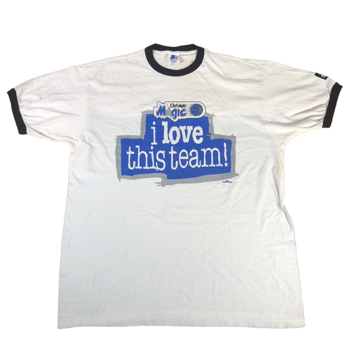 Vintage Orlando Magic &quot;I Love This Team&quot; Starter T-Shirt - jointcustodydc