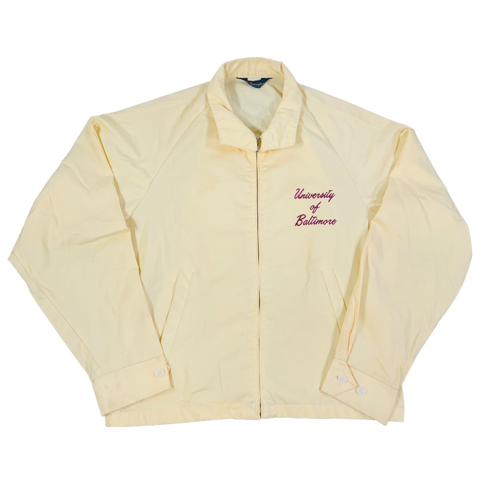 Vintage Champion Runner Tag "University Of Baltimore" Jacket - jointcustodydc