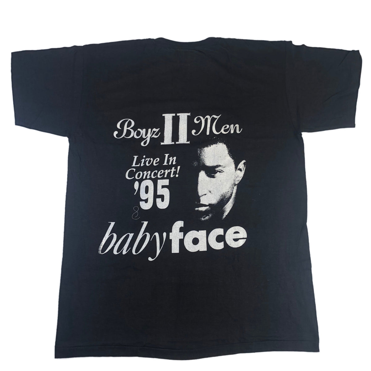 Vintage Boyz II Men &quot;1995 Tour + Babyface&quot; T-Shirt - jointcustodydc