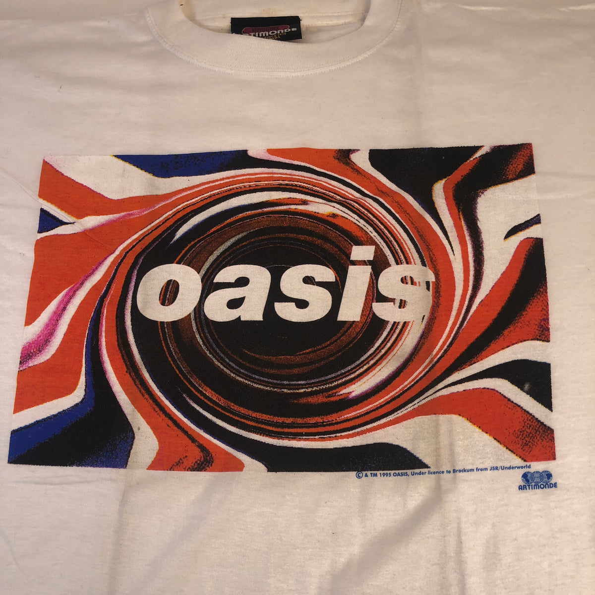 Vintage Oasis &quot;Swirl&quot; T-Shirt - jointcustodydc