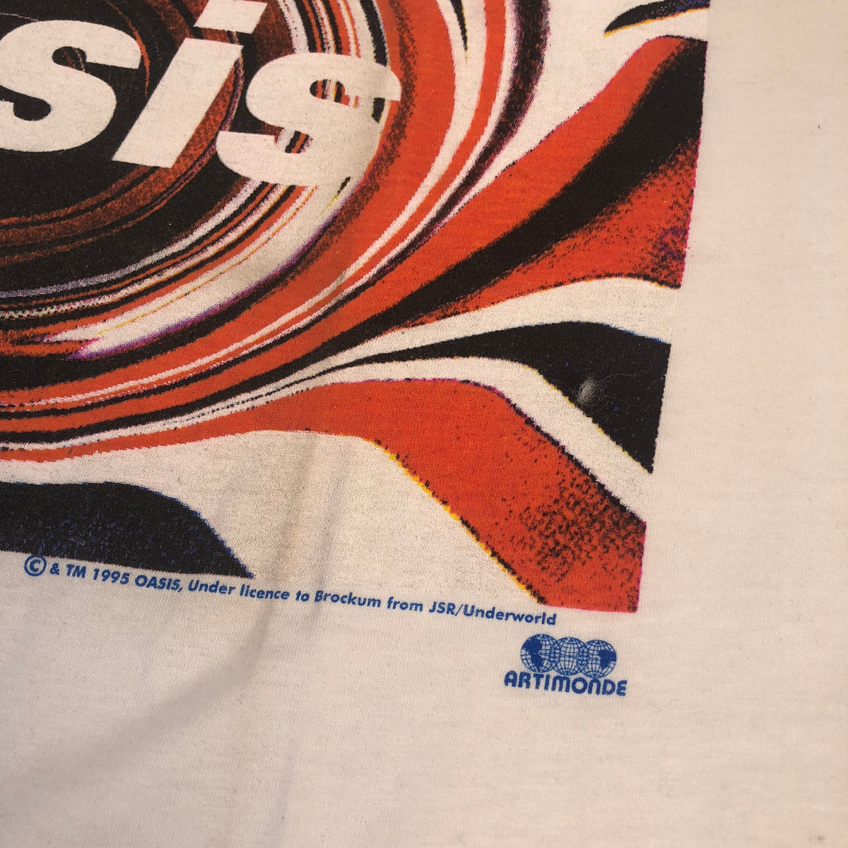 Vintage Oasis &quot;Swirl&quot; T-Shirt - jointcustodydc