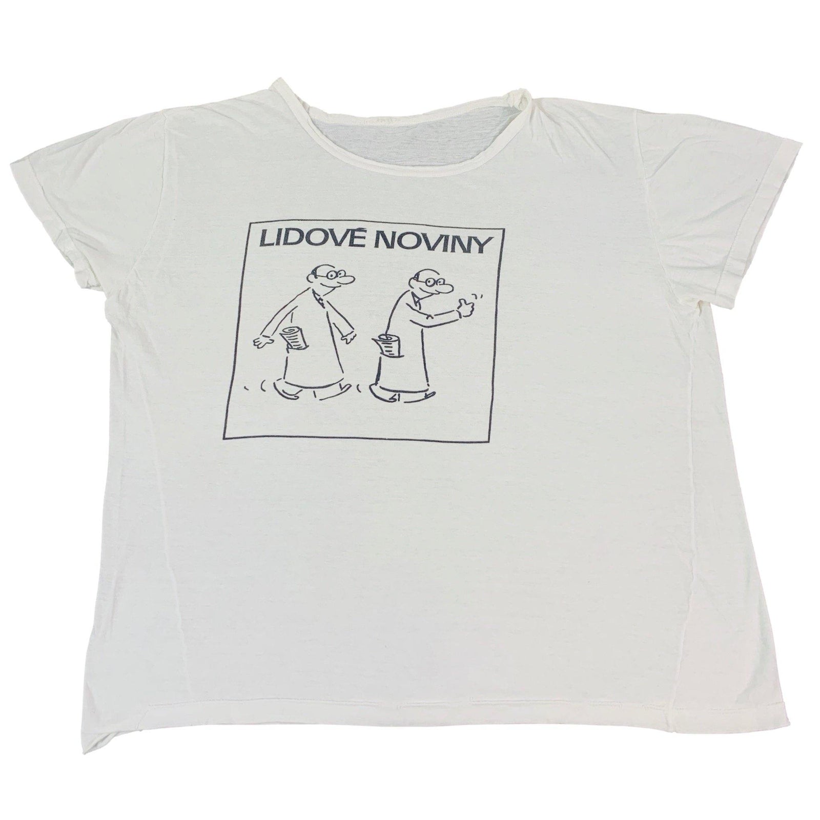 Vintage Lidove Noviny "Cartoon" T-Shirt - jointcustodydc