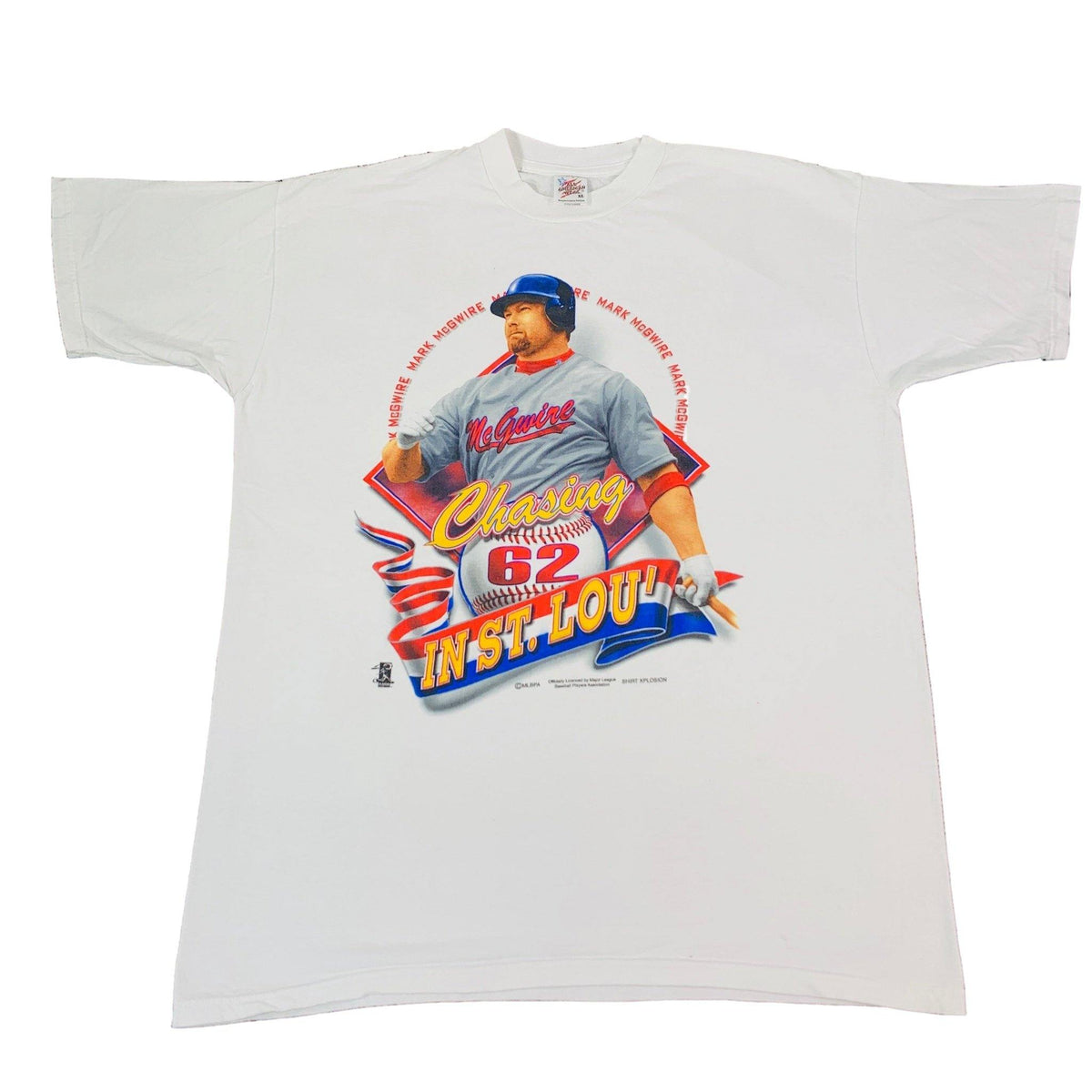 Vintage Mark McGwire &quot;Chasing In St. Lou&quot; T-Shirt - jointcustodydc