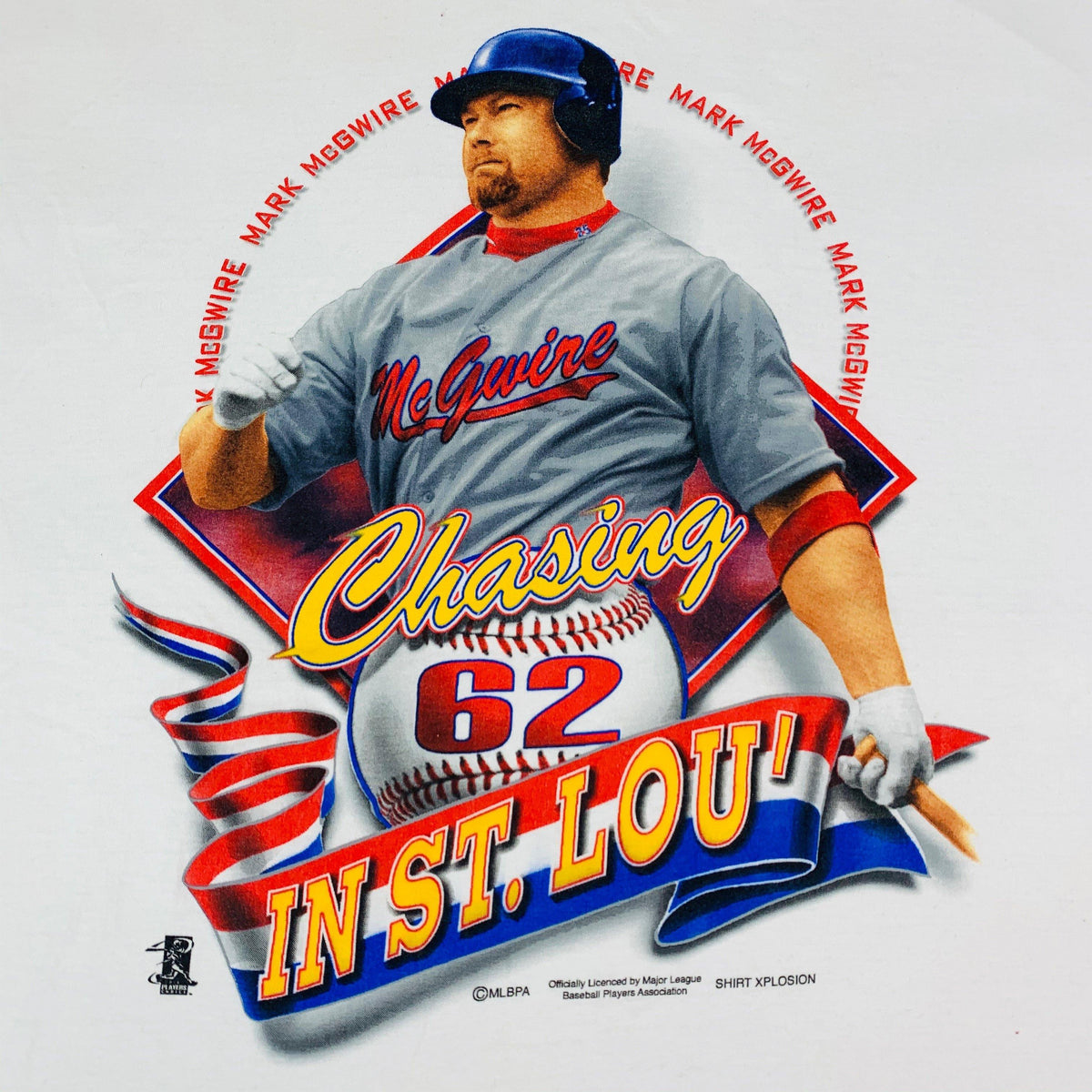 Vintage Mark McGwire &quot;Chasing In St. Lou&quot; T-Shirt - jointcustodydc