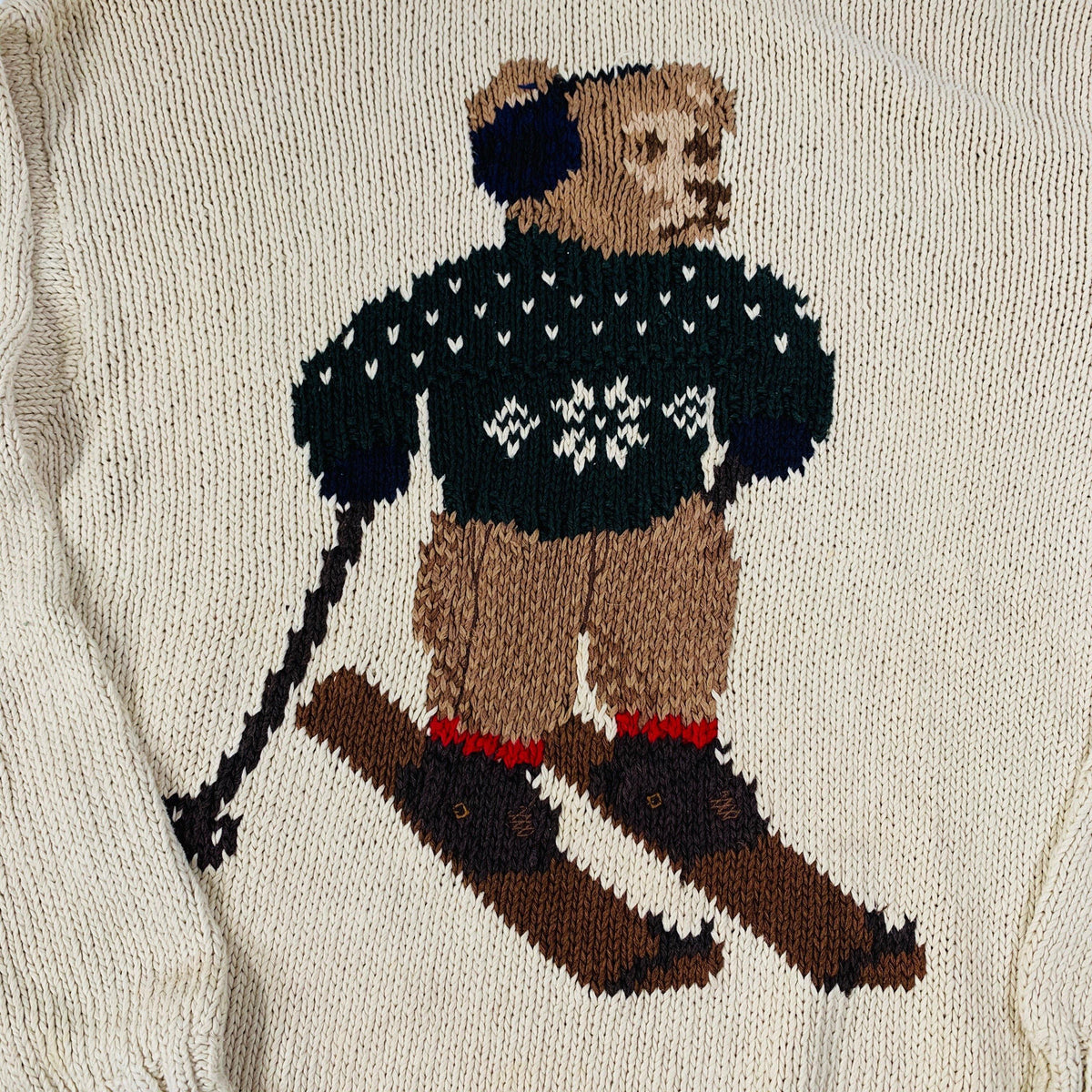 Vintage Polo Ralph Lauren &quot;Ski Bear&quot; Turtleneck Sweater - jointcustodydc