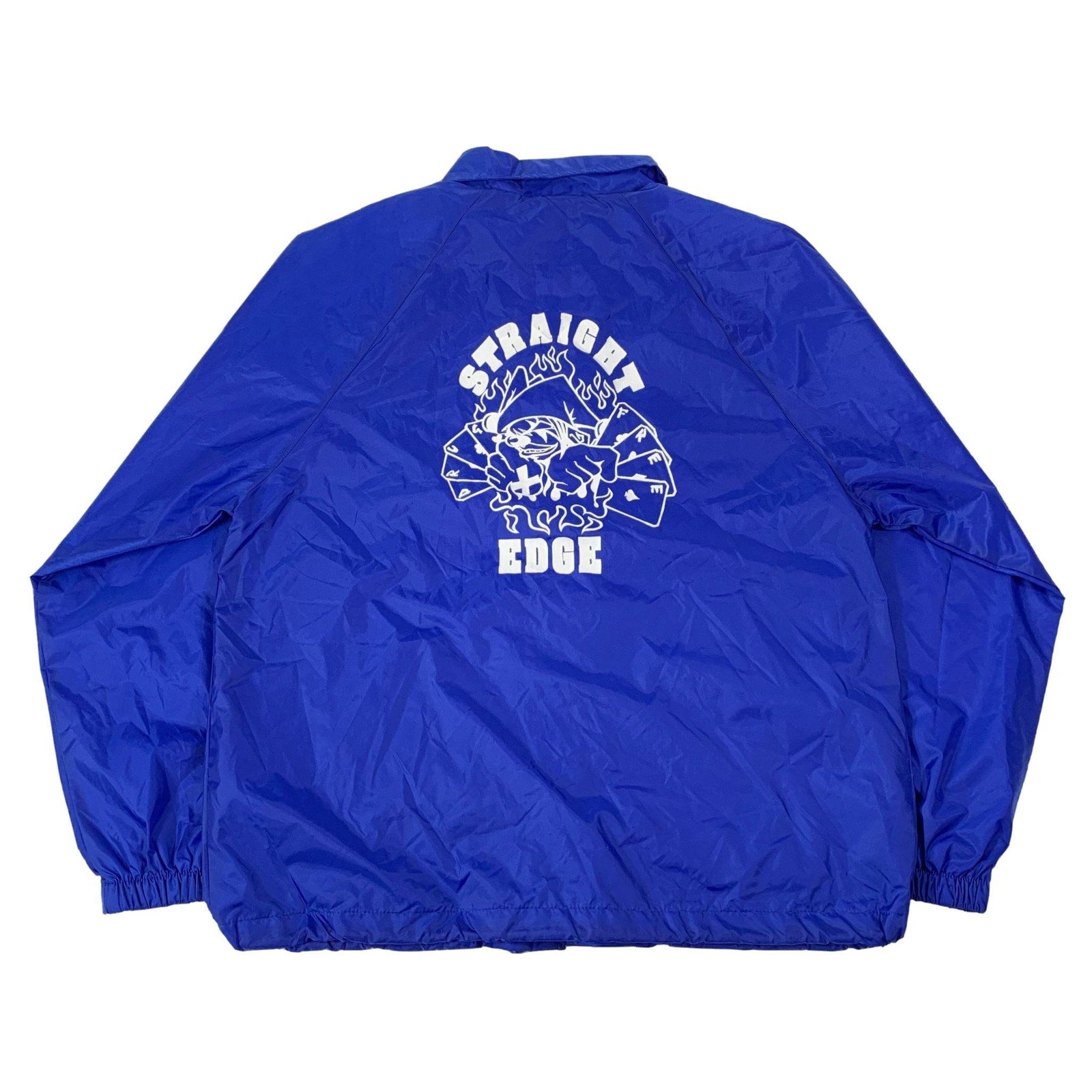 Vintage Straight Edge "Drug Free" Windbreaker - jointcustodydc