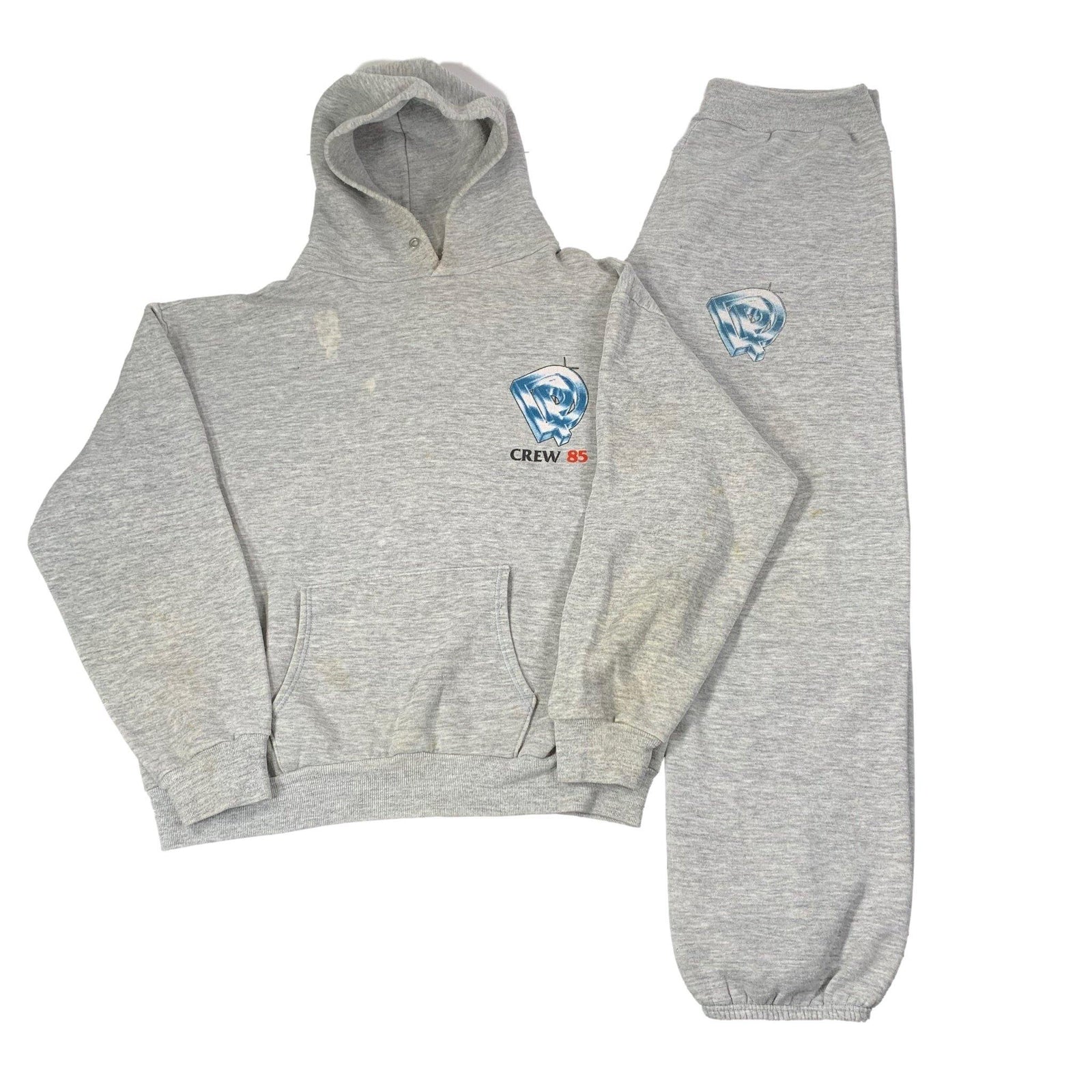 Vintage Deep Purple "Crew 85'" Sweatsuit - jointcustodydc