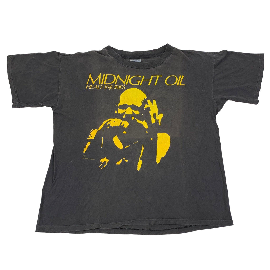 Midnight Oil Tシャツ XL Vintage Midnight Oil Diesel and Dust Concert T Shirt 1989
