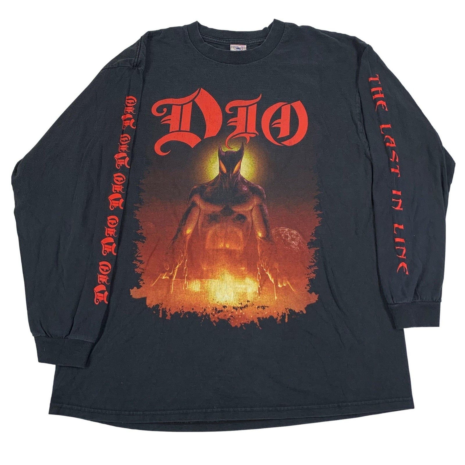 Vintage DIO "The Last In Line" Long Sleeve Shirt - jointcustodydc