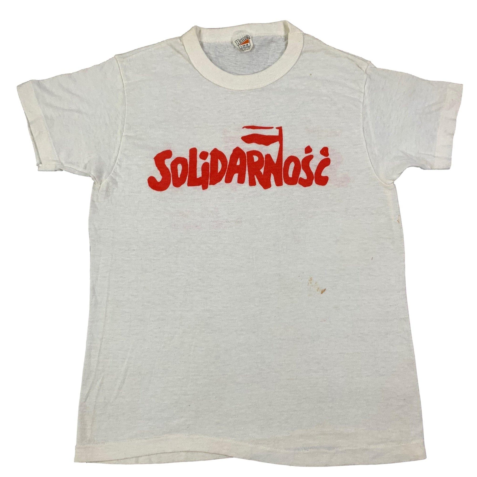 Vintage Solidarity "The Free Polish Union" T-Shirt - jointcustodydc