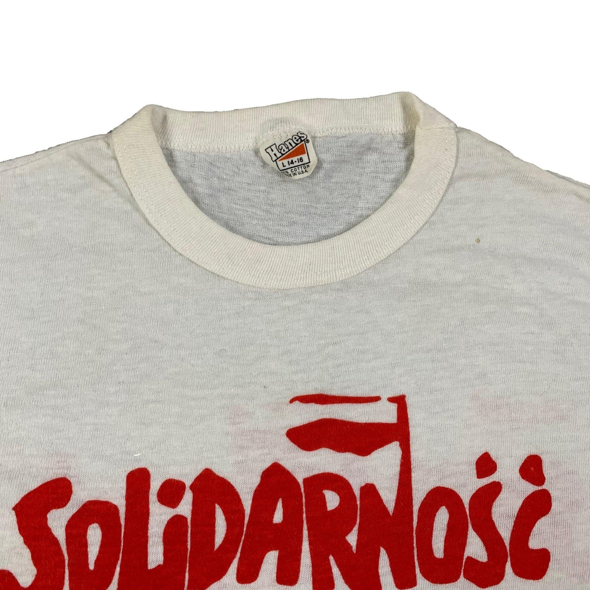 Vintage Solidarity &quot;The Free Polish Union&quot; T-Shirt - jointcustodydc
