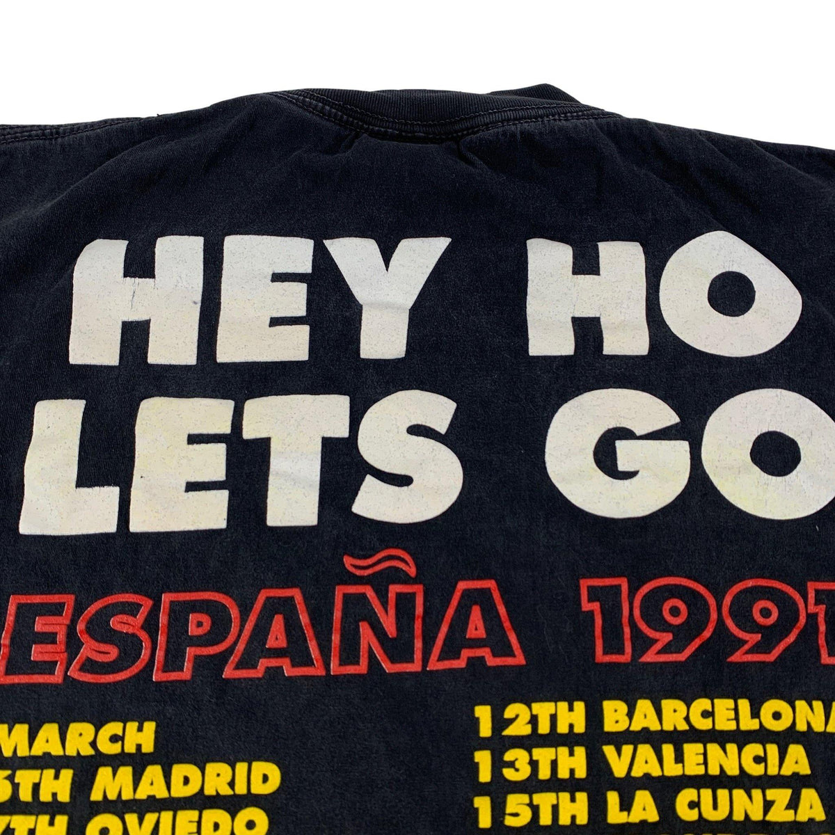 Vintage Ramones &quot;Spain 91&#39;&quot; Tour T-SHirt - jointcustodydc