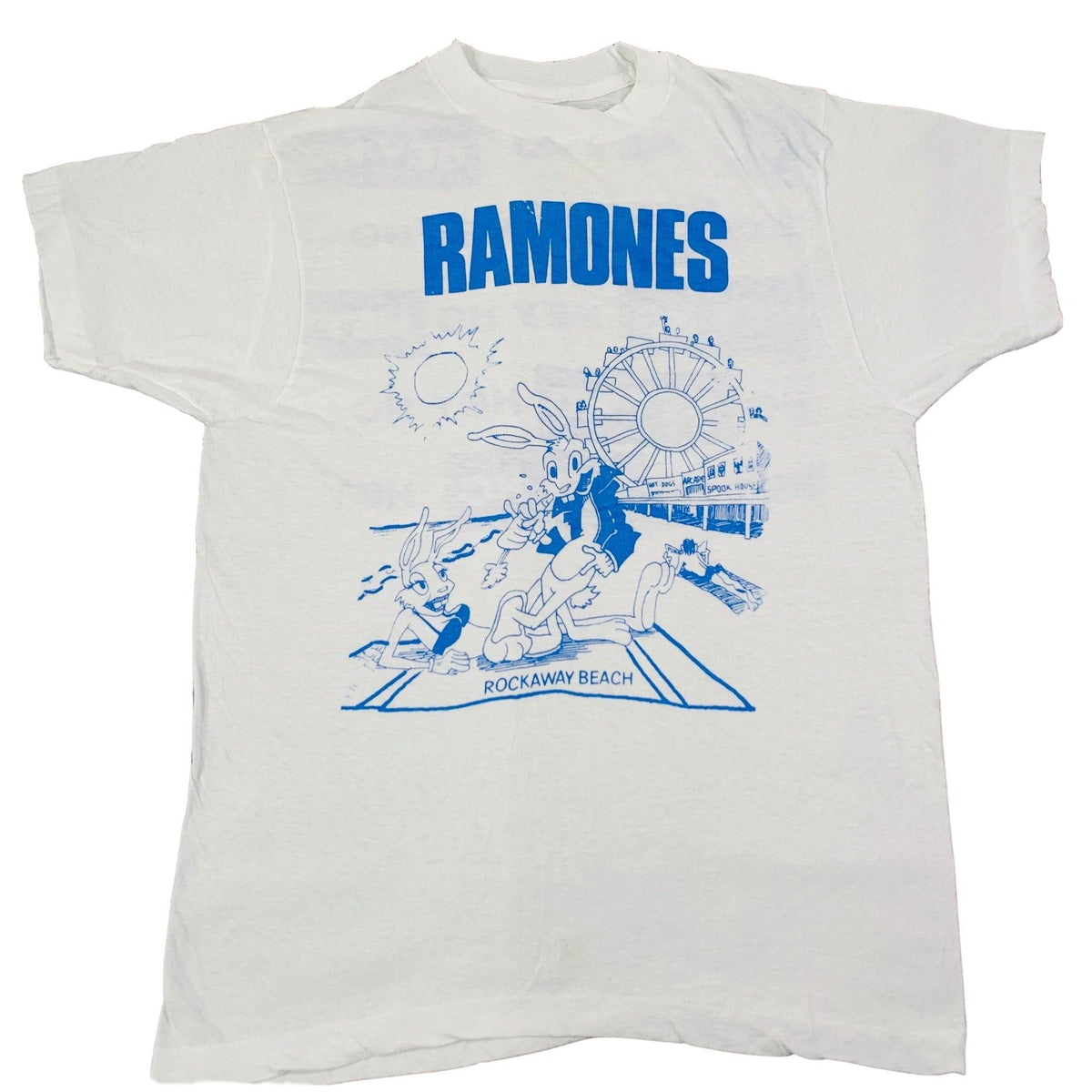 Vintage Ramones &quot;Rockaway Beach&quot; T-Shirt - jointcustodydc