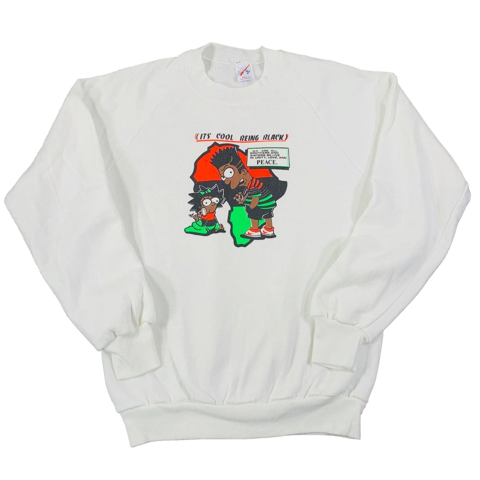 Vintage Bootleg Black Bart "Unity" Crewneck Sweatshirt - jointcustodydc