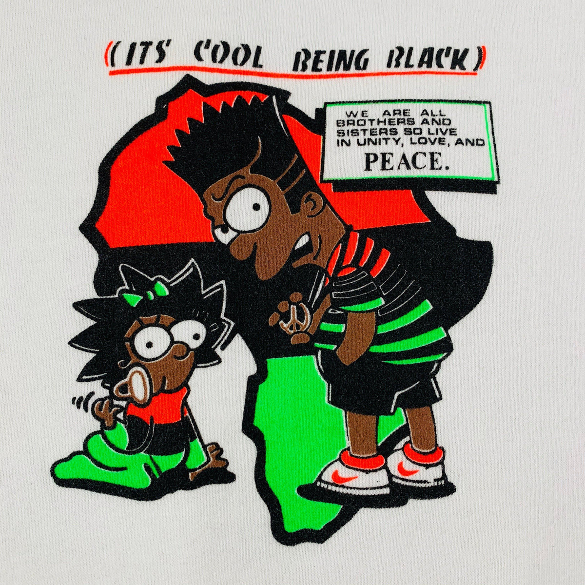 Vintage Bootleg Black Bart &quot;Unity&quot; Crewneck Sweatshirt - jointcustodydc