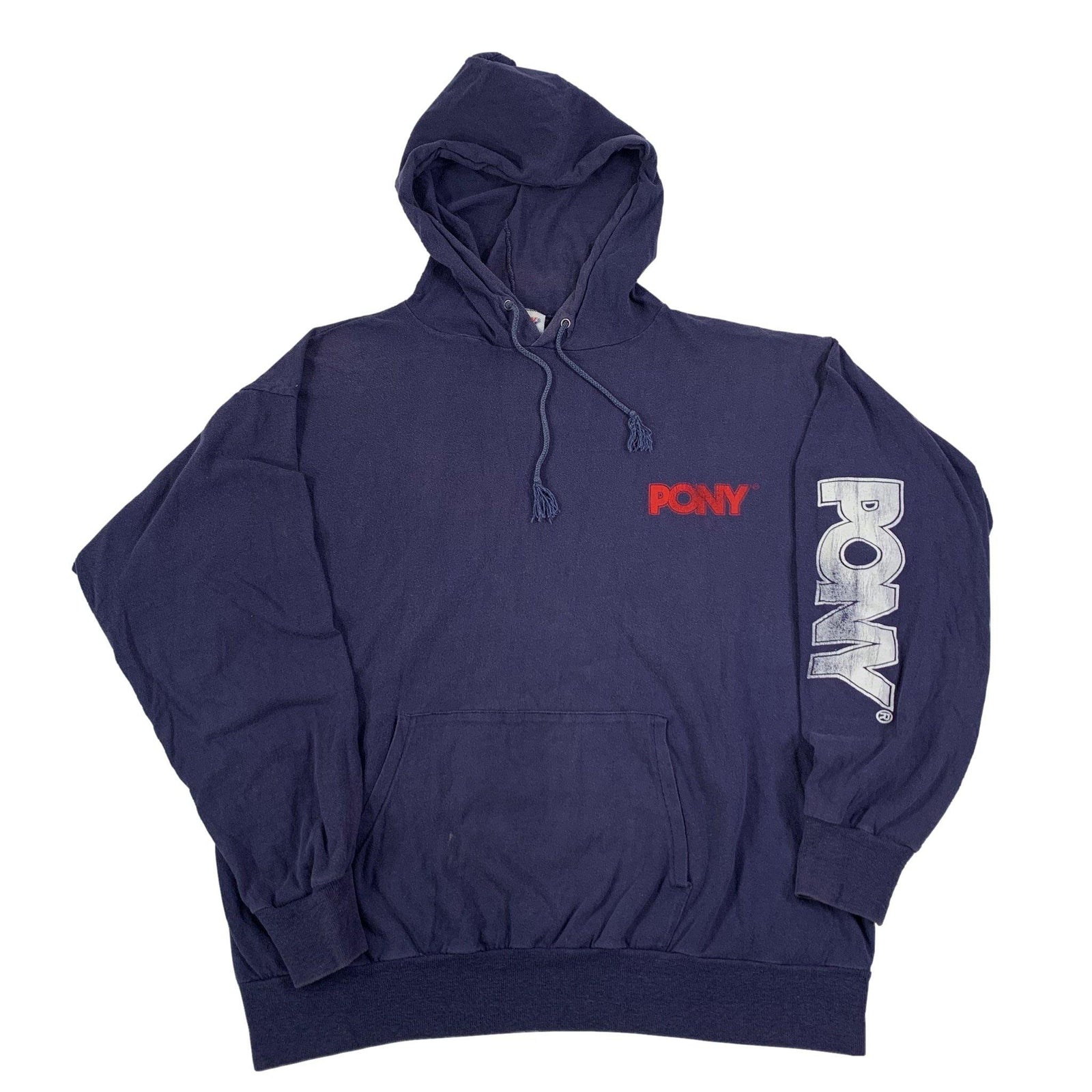 Vintage Pony "Mark Of The Chevron" Hooded Sweatshirt - jointcustodydc