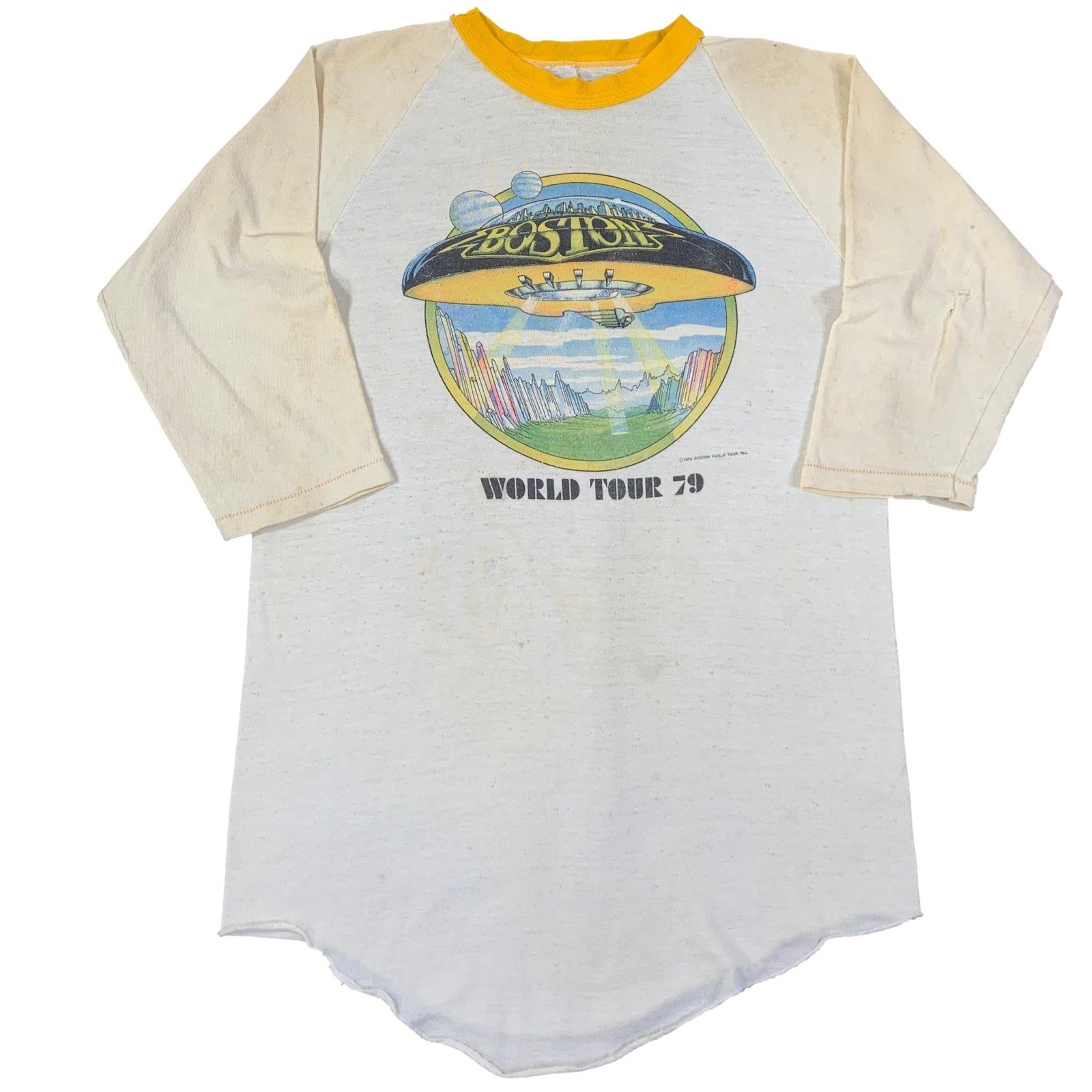 Vintage Boston "World Tour 79" Raglan - jointcustodydc