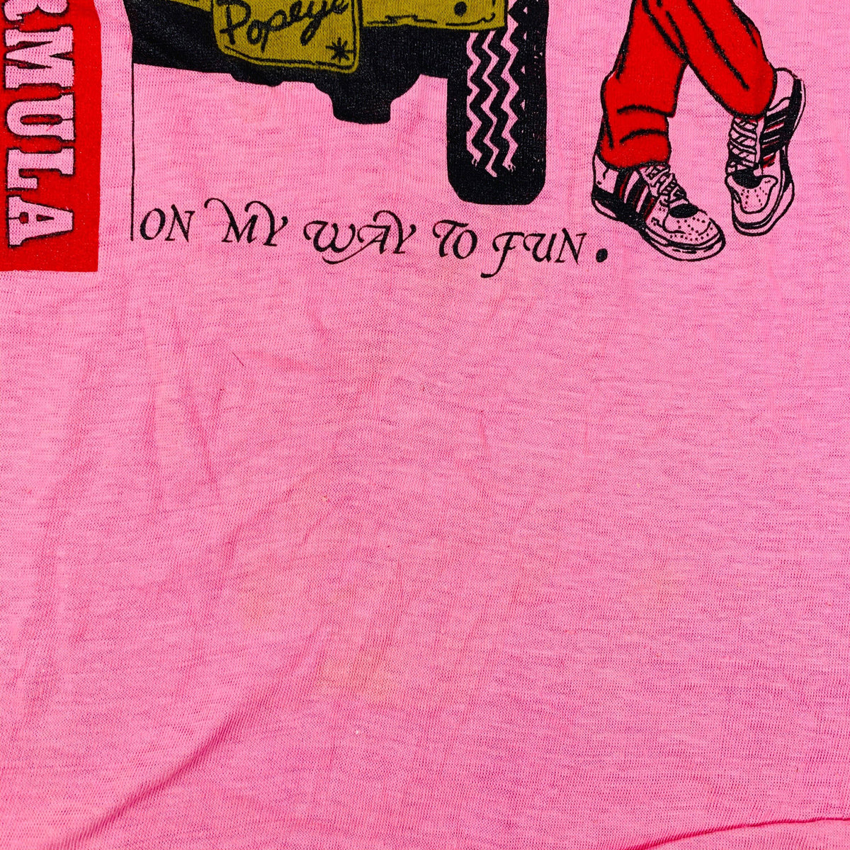 Vintage Mr. Coca Cola &quot;Popeye&quot; T-Shirt - jointcustodydc