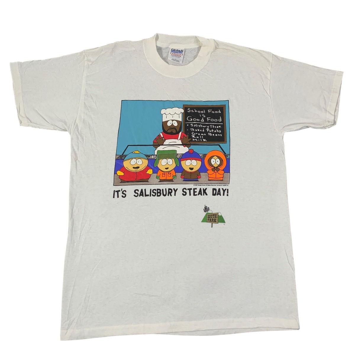 Vintage South Park &quot;Salisbury Steak Day&quot; T-Shirt - jointcustodydc